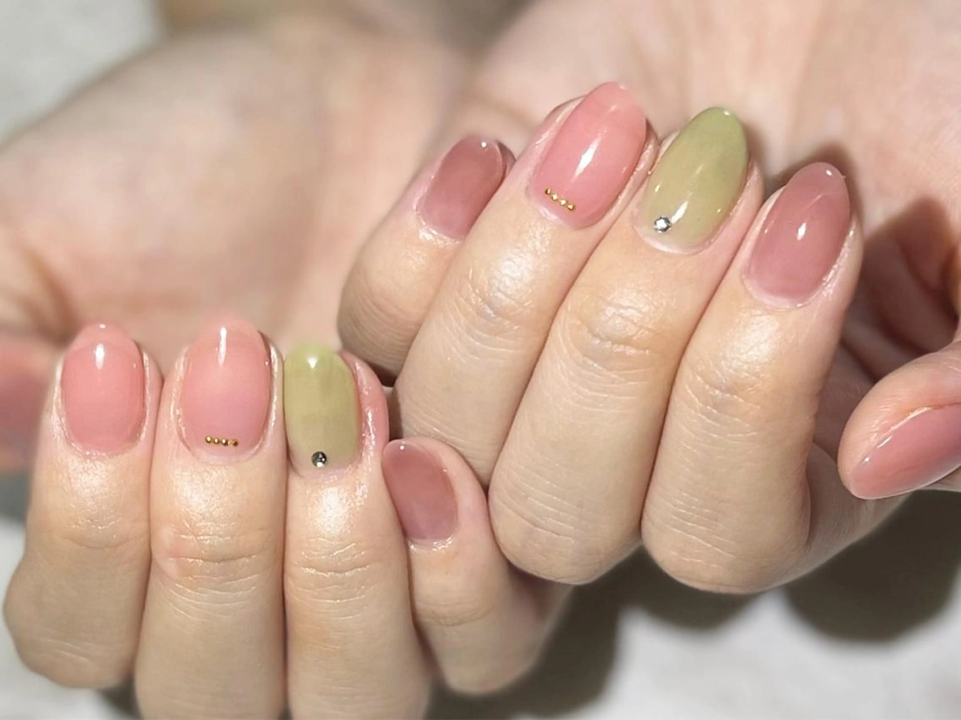 ネイル フットネイル ニュアンスネイル シンプルネイル 春ネイル 夏ネイル ネイル フフラ所属・nail fufla ♡yamane♡のネイルデザイン