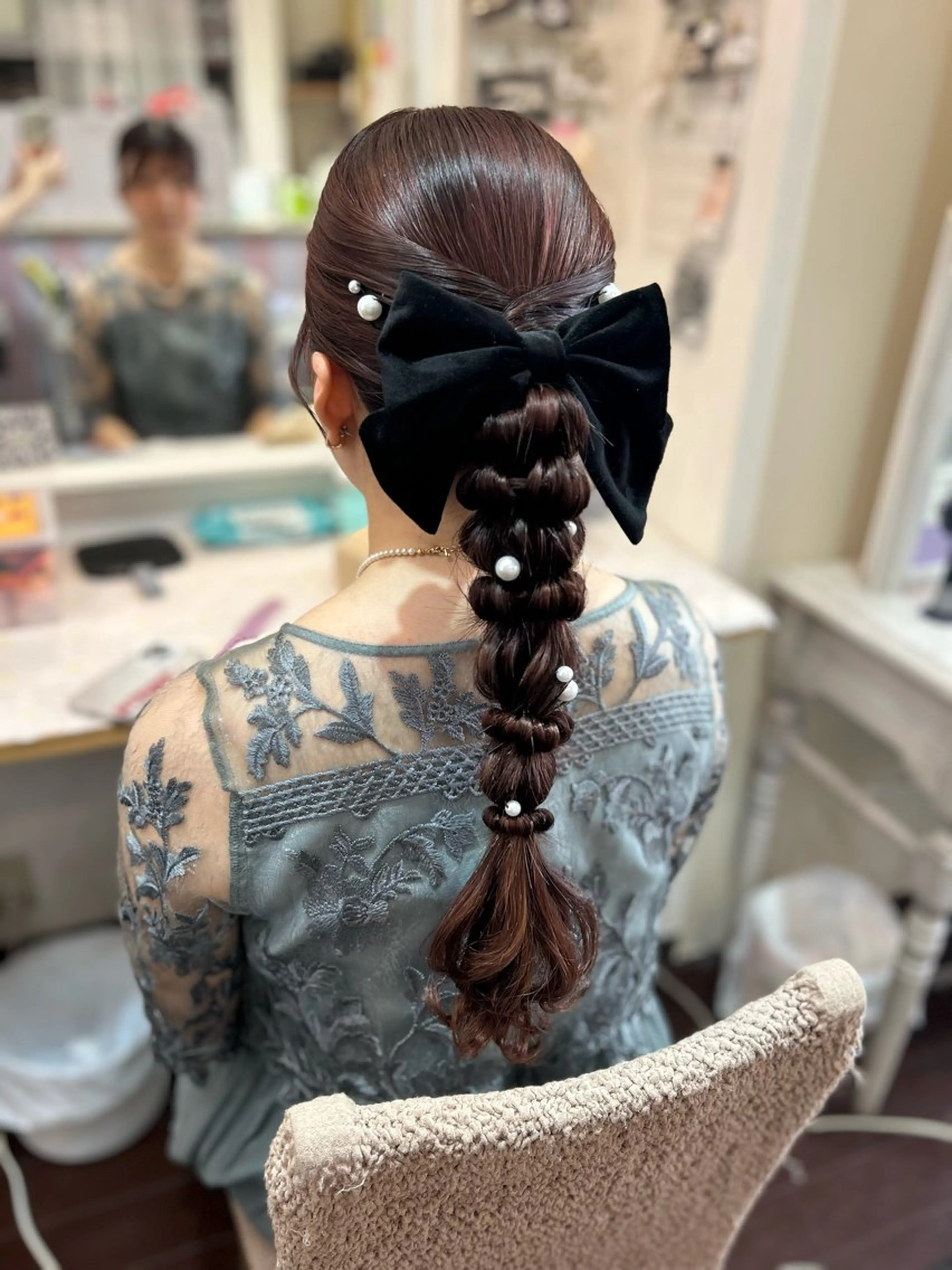 【オススメ★】10時～19時へアセット￥2,500  パールピンつけ放題🎀     ※12/29​〜​1/12使用不可の写真