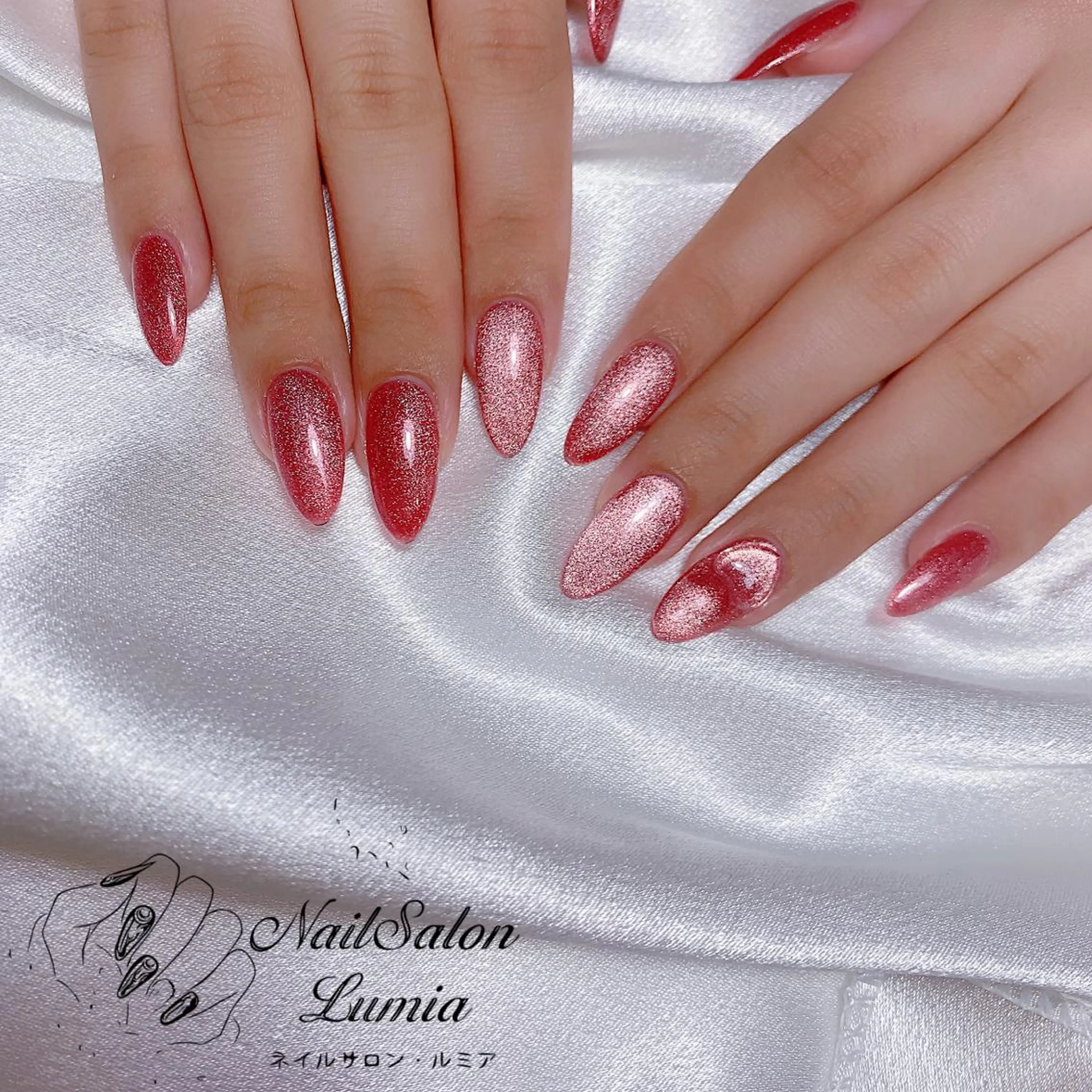 ネイル ハンドネイル ネイルサロン ルミア Lumia 店長のネイルデザイン