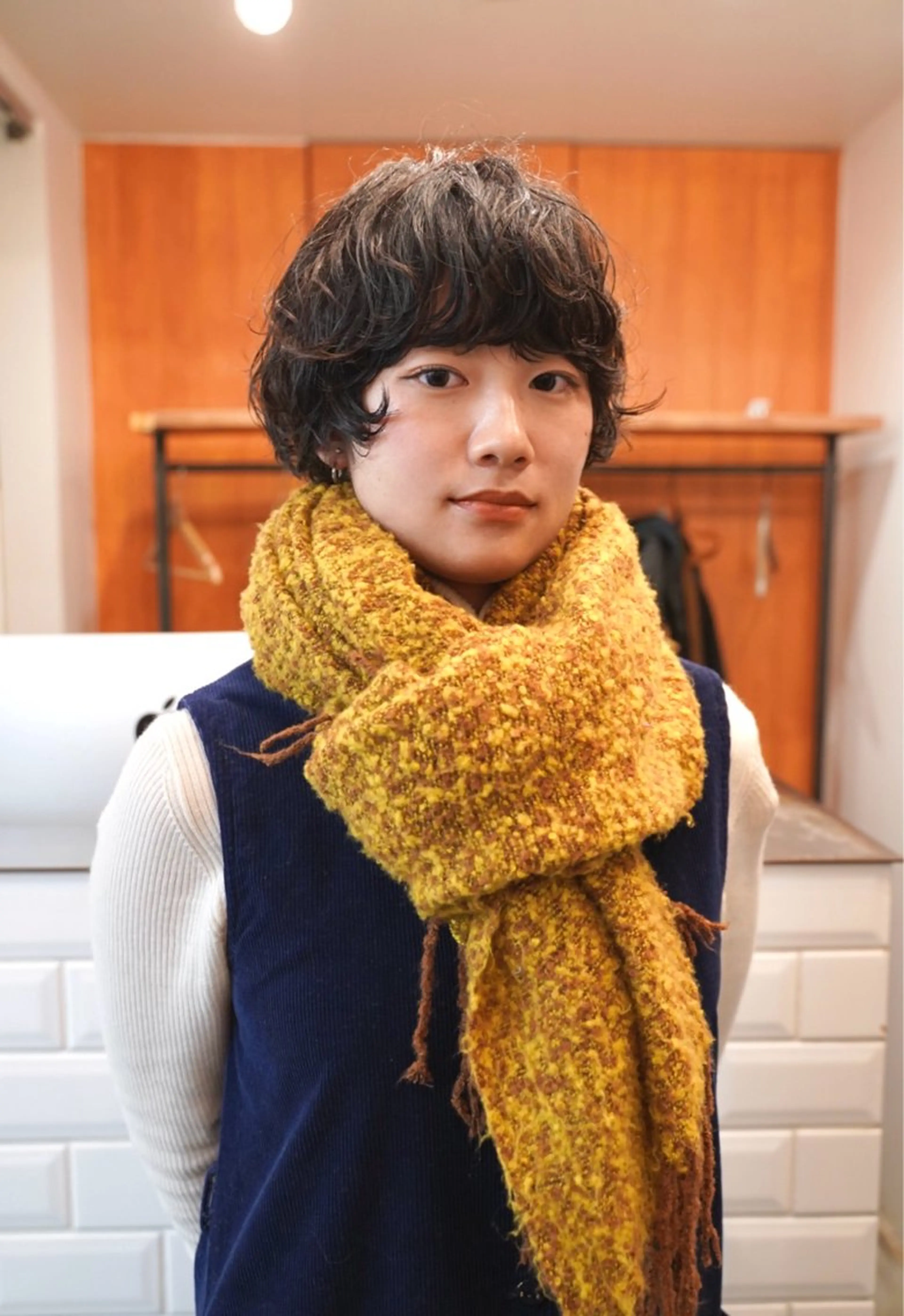 ショート パーマ ショートヘア ヒカル/ミディアム パーマ/ロングパーマのヘアスタイル