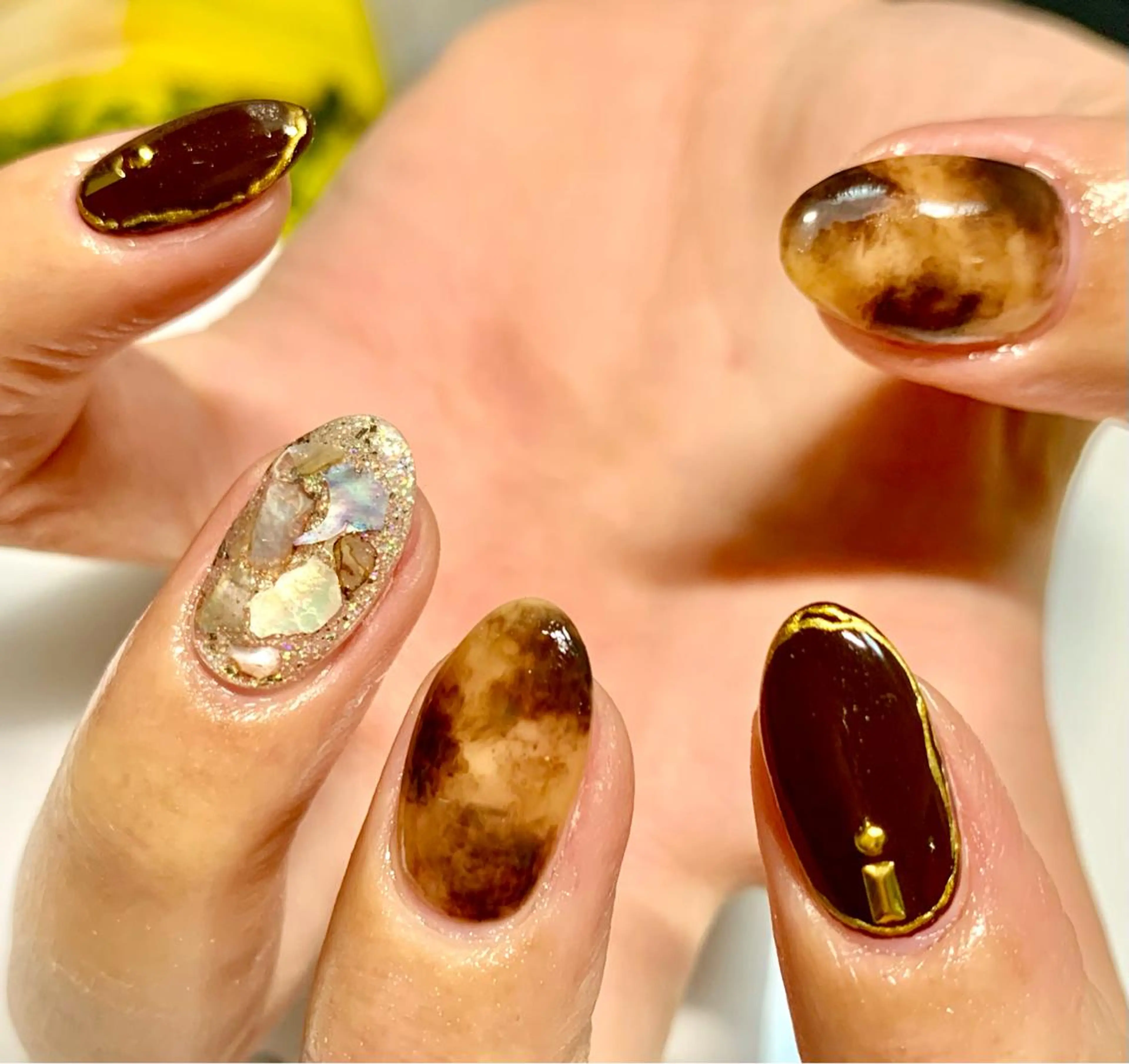 ネイル ハンドネイル Nail&Eyelash Amour(アムール)所属・山下 愛のネイルデザイン