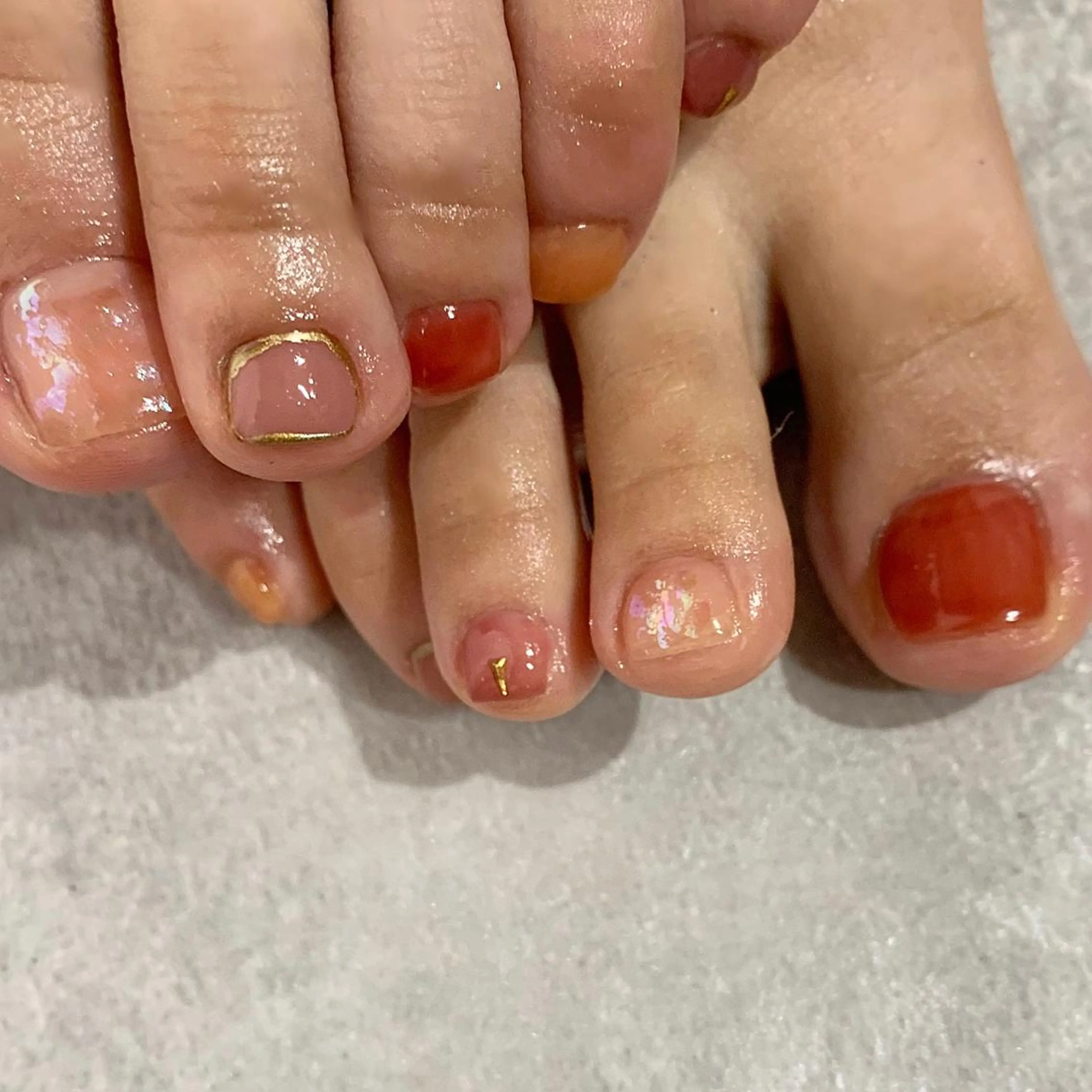 ネイル フットネイル lyly.nail所属・lylynail YUUKAのネイルデザイン
