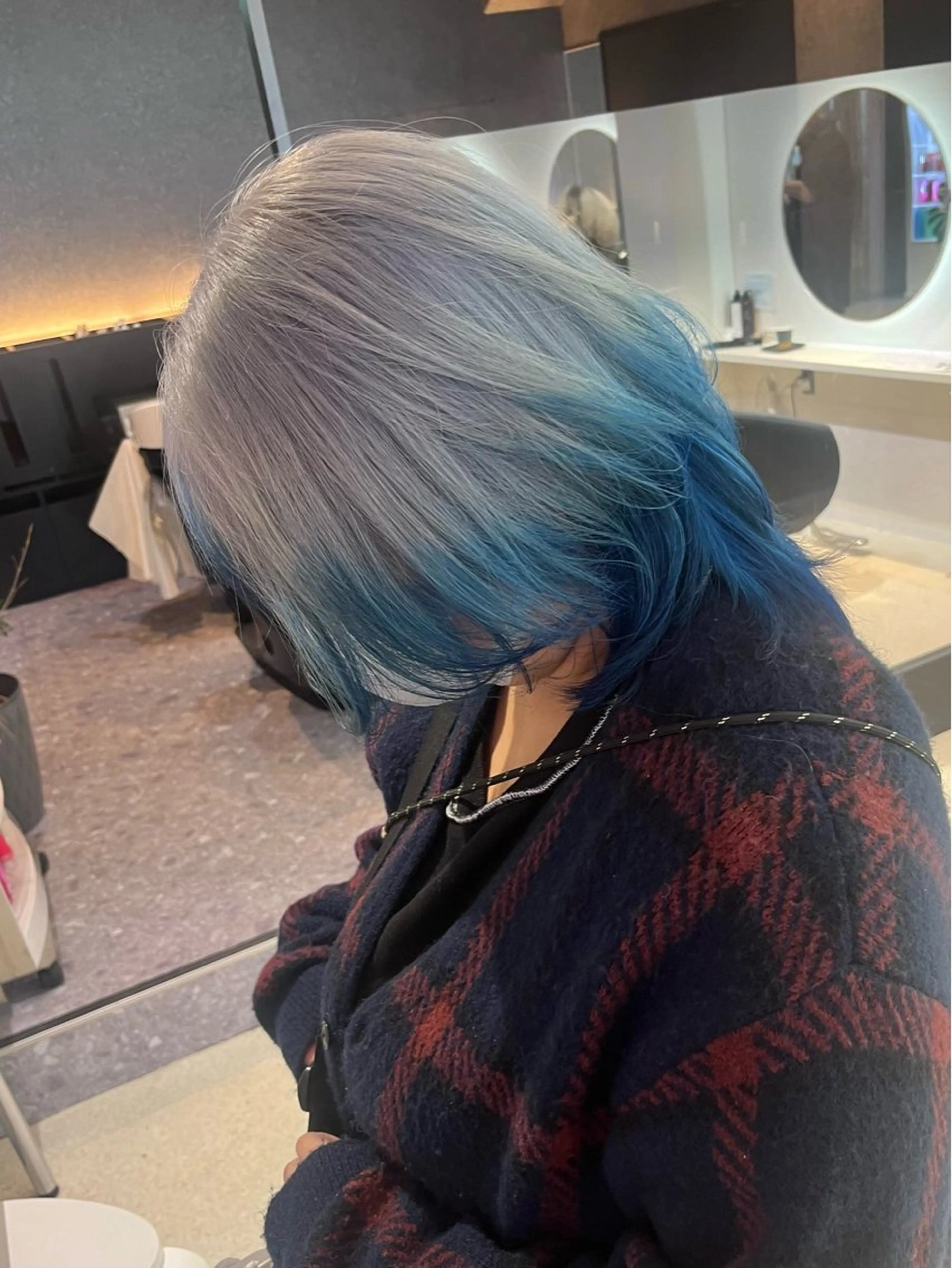 ショート カラー KANA🎀韓国 🇰🇷ハイライトのヘアスタイル