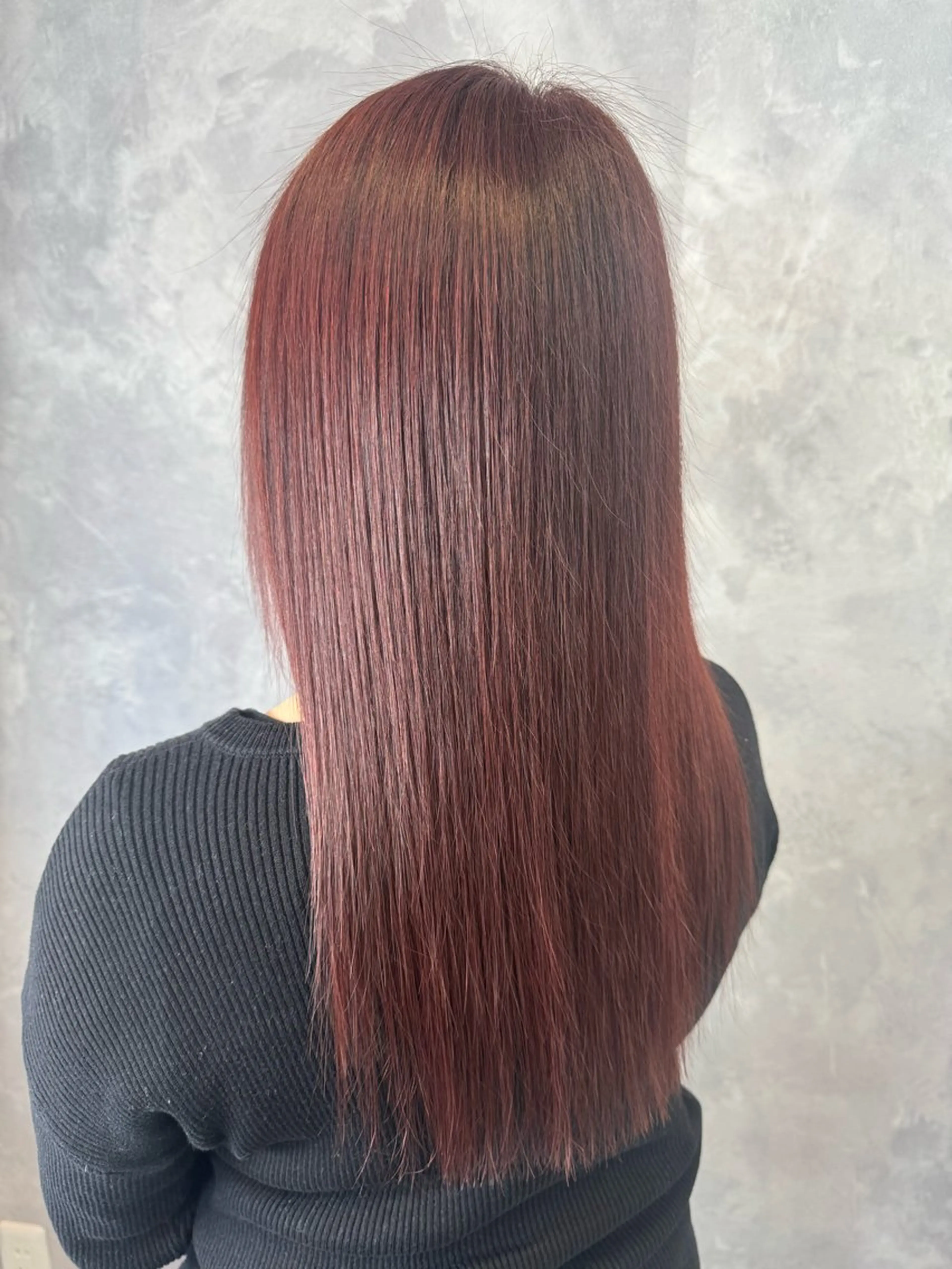 【白髪染めもOK👌】🌈リタッチカラー+トリートメント🌈の写真