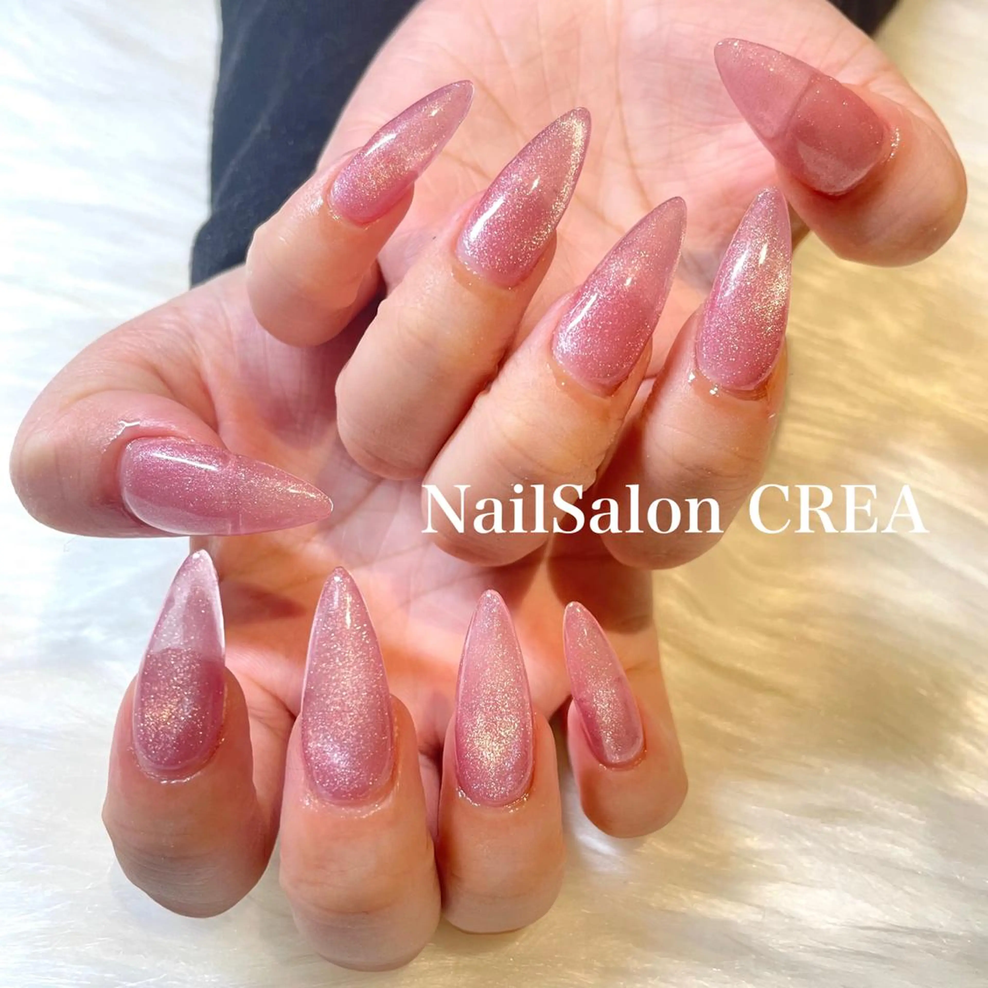 ネイル マグネットネイル ハンドネイル NailSalon CREAのネイルデザイン