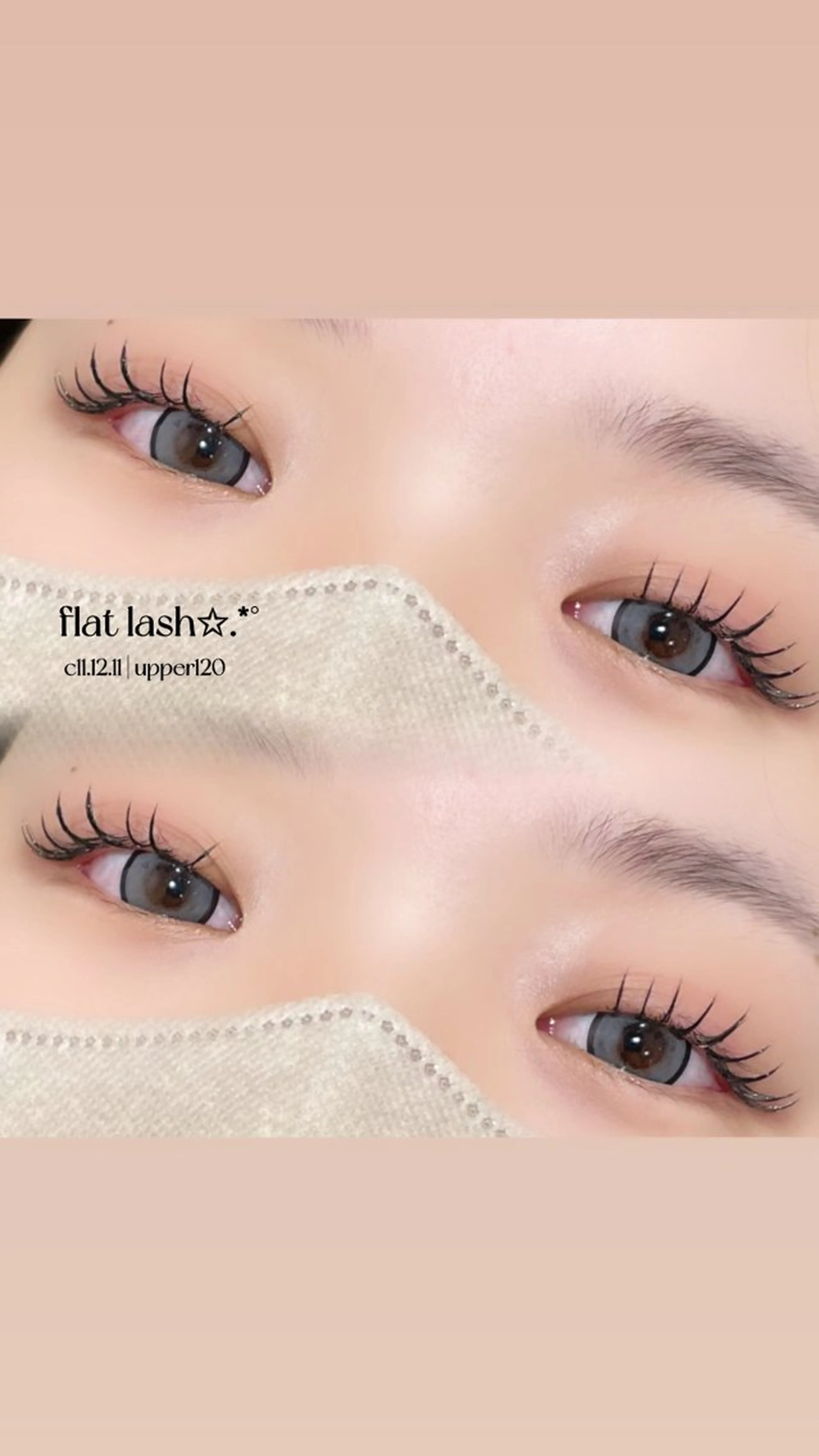 マツエク・マツパ ᴀɴᴊɪ♡束感まつ毛 /京都のマツエク・マツパデザイン