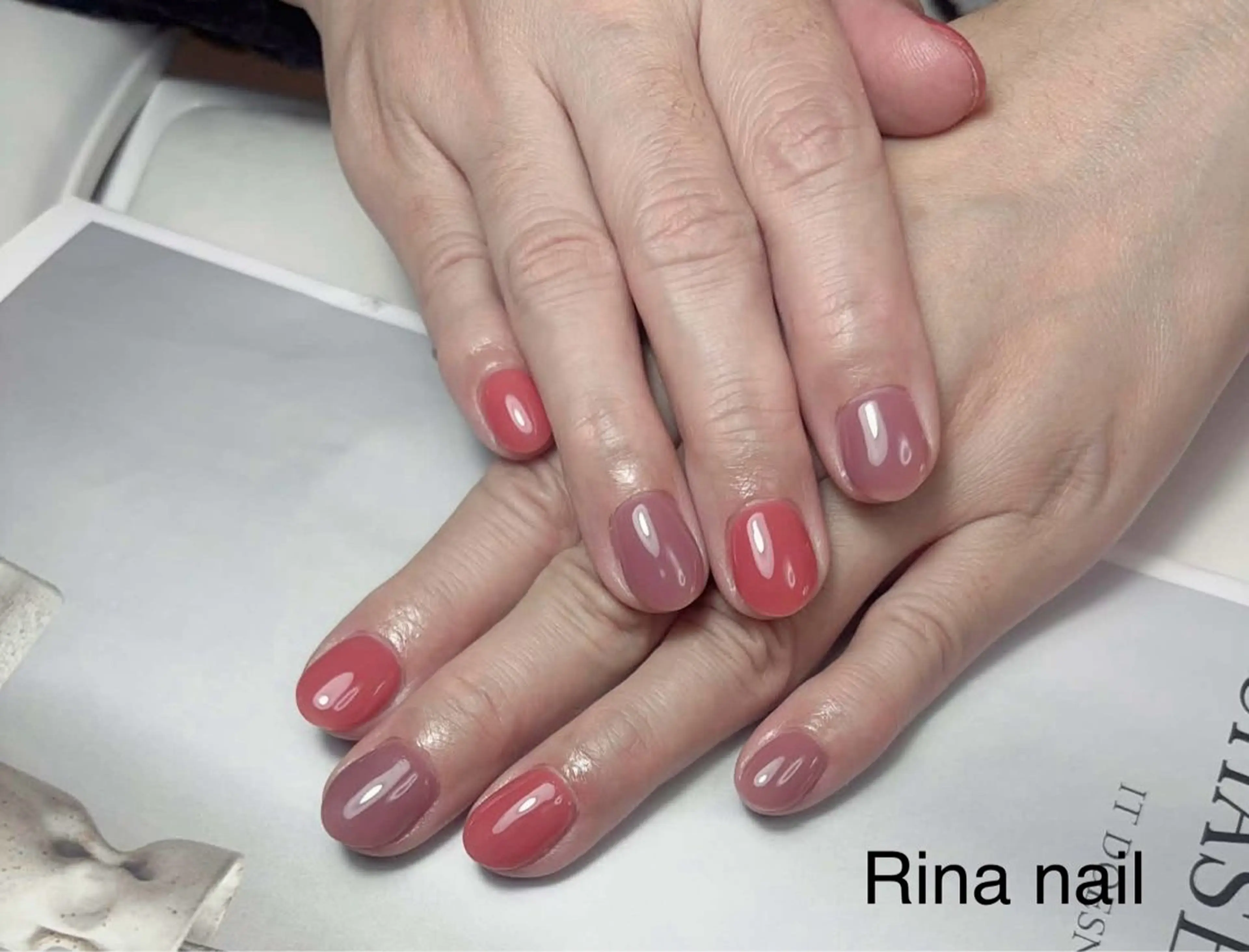 ネイル ハンドネイル リナネイルサロン 松戸八柱所属・リナ ネイルサロンのネイルデザイン