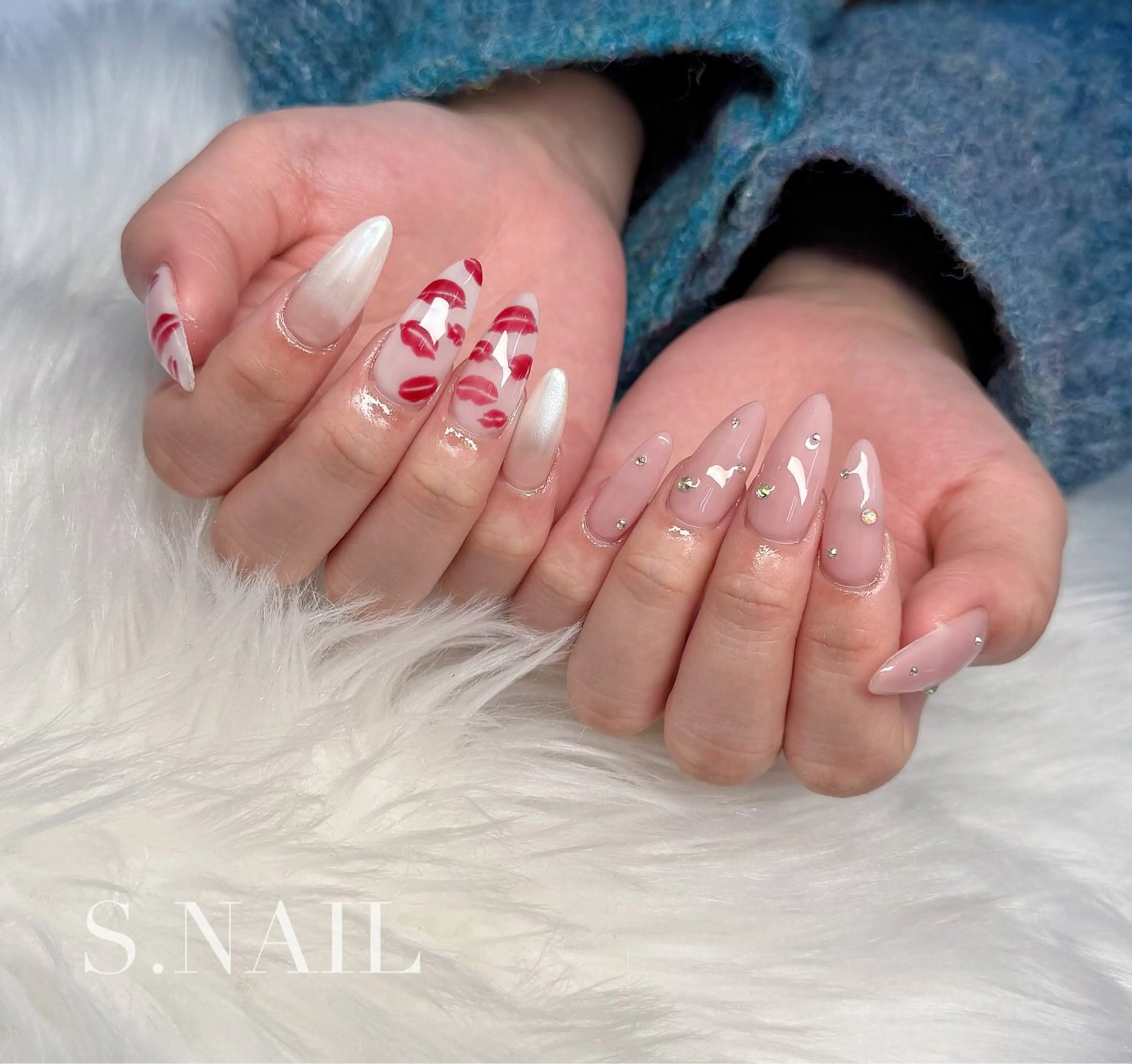 ネイル 持ち込み ハンドネイル S♡NAIL所属・S.NAIL Suuのネイルデザイン