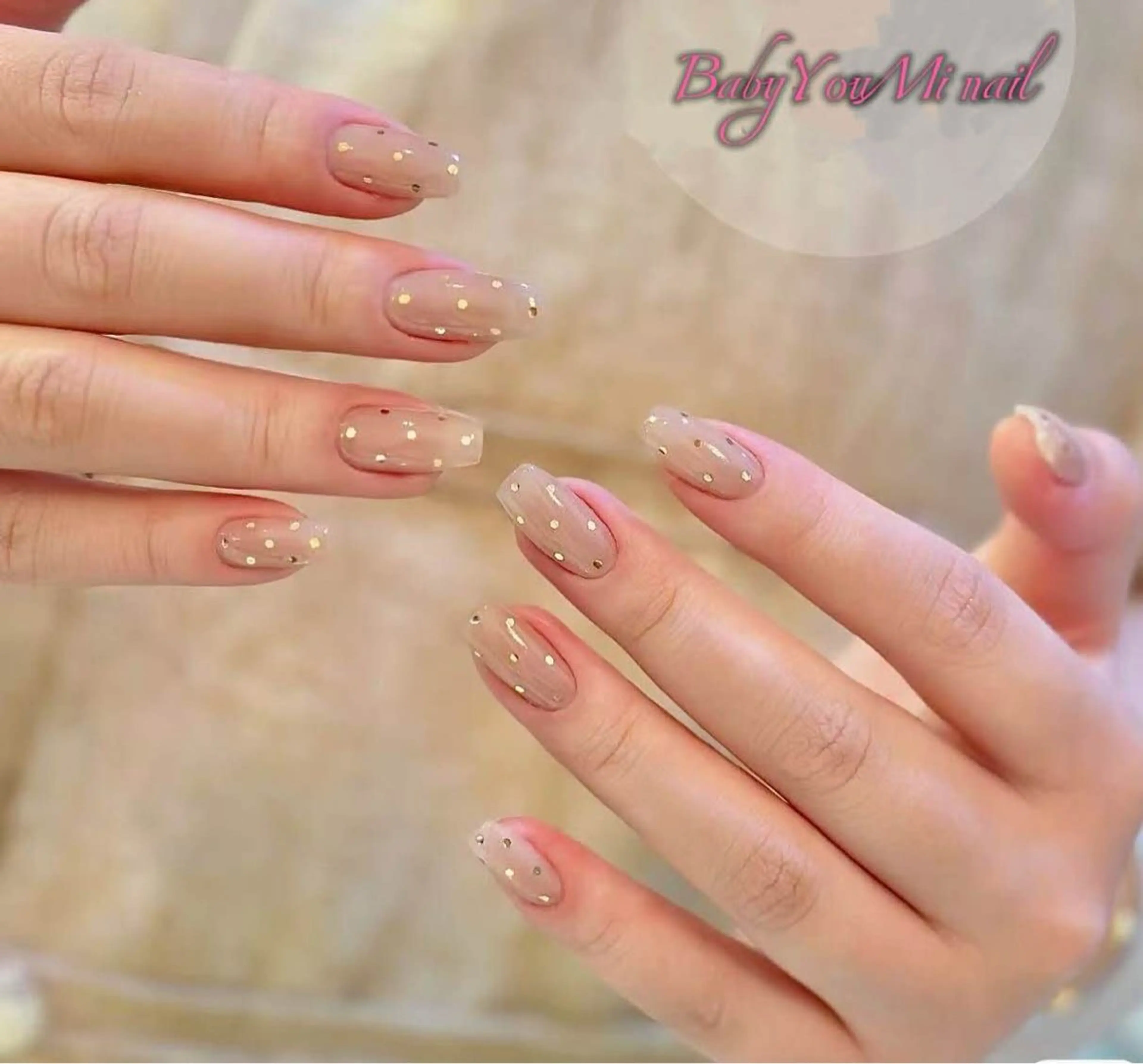 ネイル オーロラネイル フラワーネイル フットネイル フレンチネイル ジェルネイル ハンドネイル BabyYouMi nailのネイルデザイン