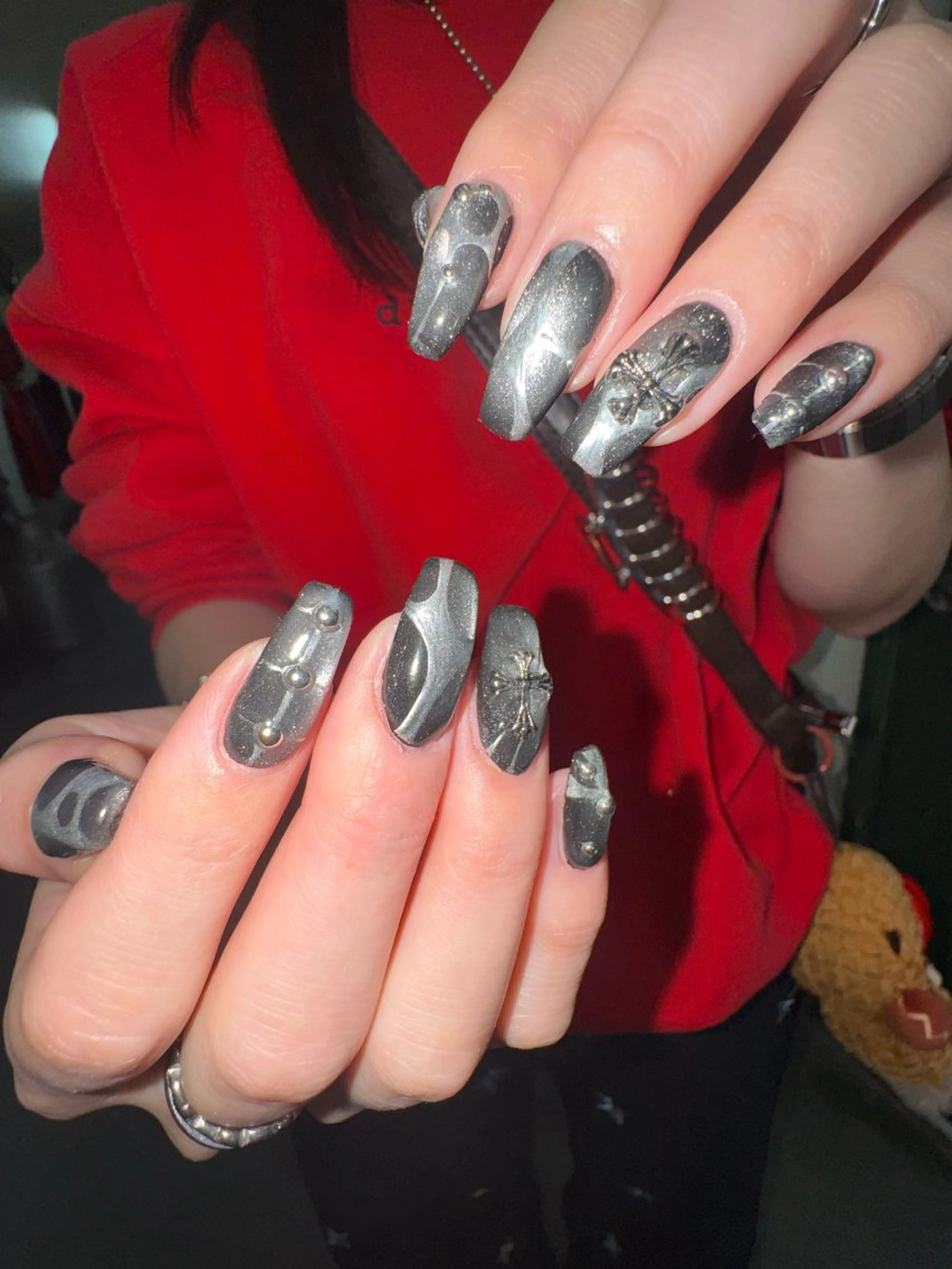 ネイル ハンドネイル フットネイル MITSUKI🪡 海外/個性派/ロングのネイルデザイン