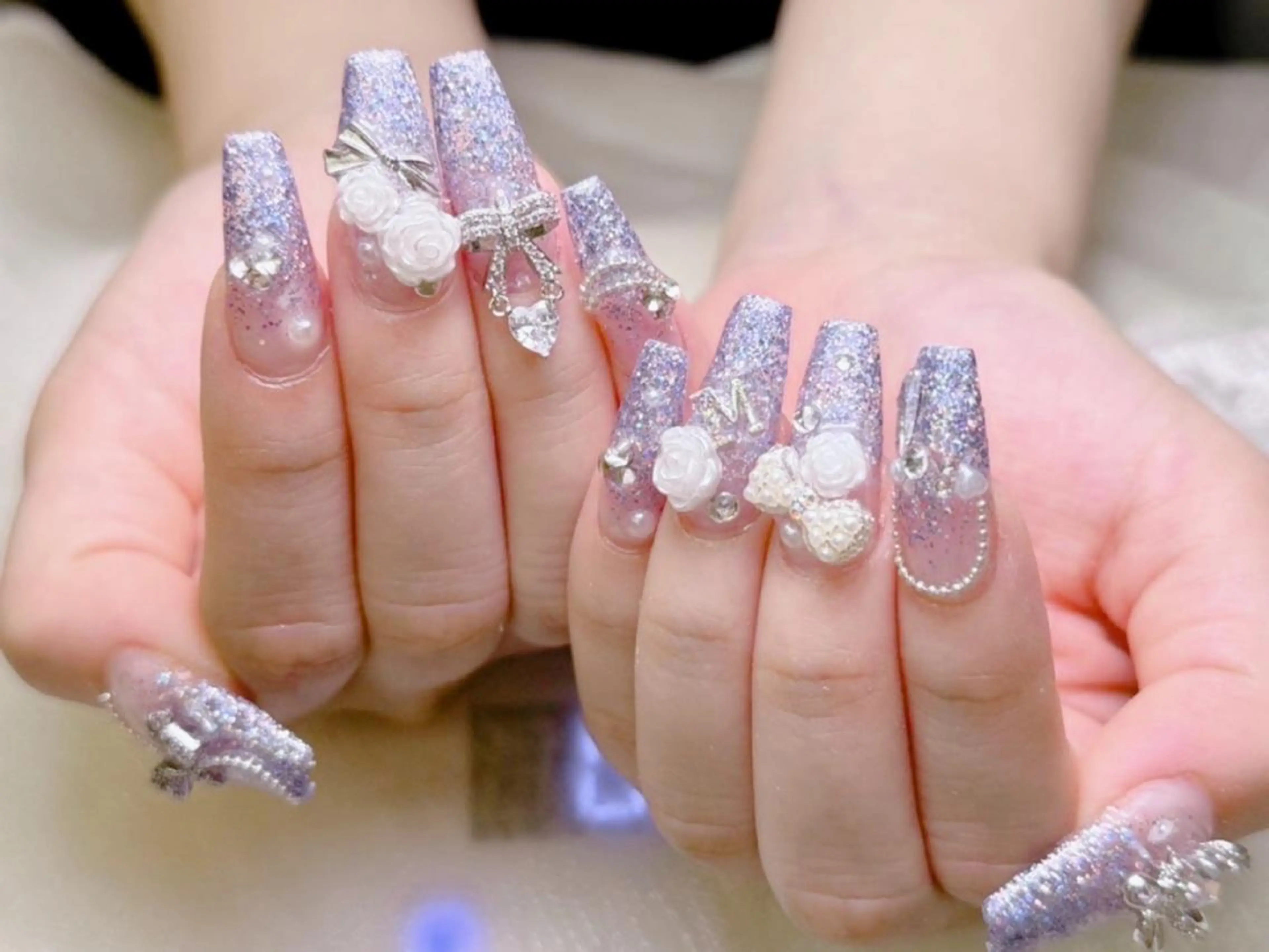 ネイル 💕チップネイル 🩷のネイルデザイン