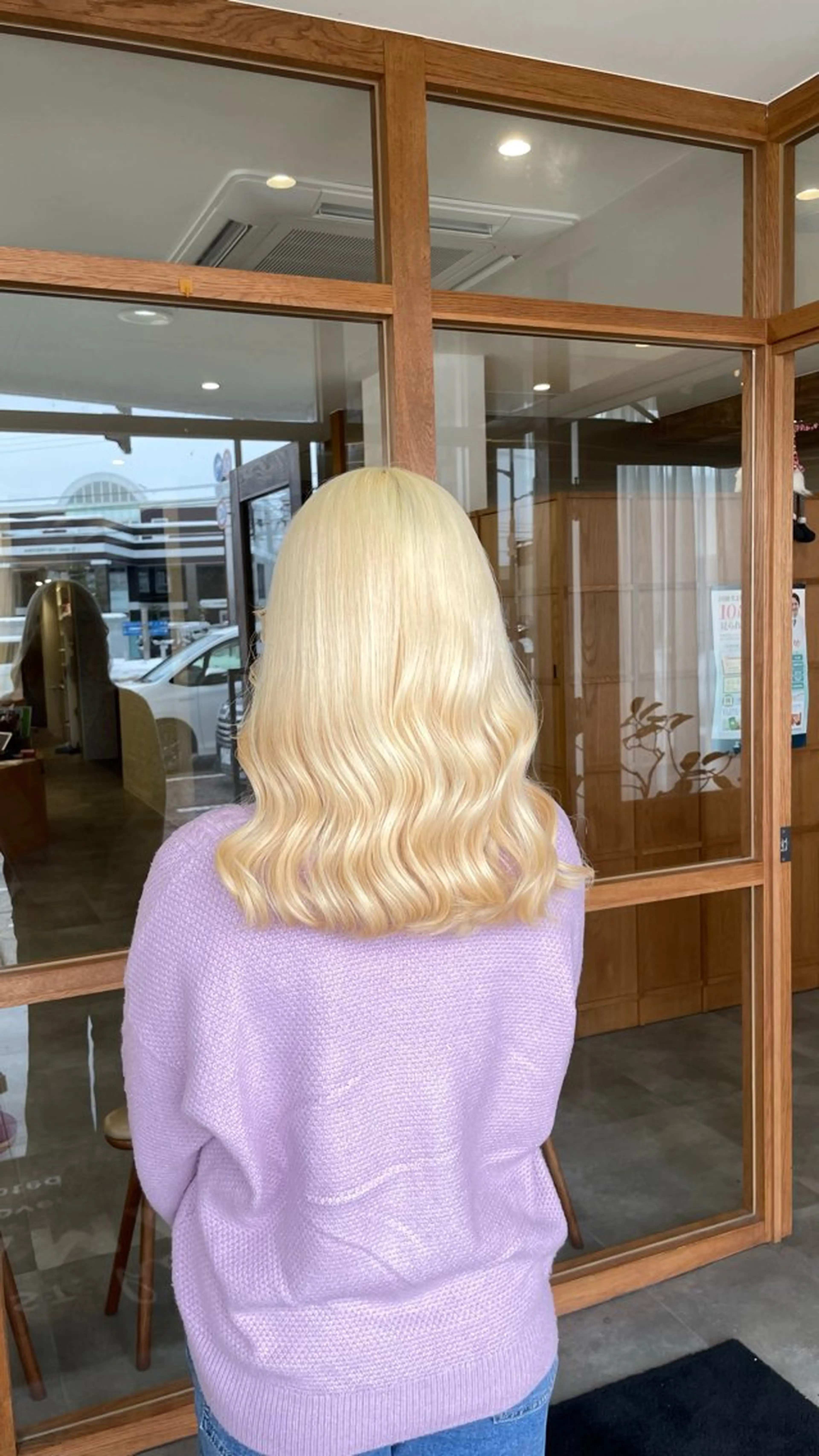 セミロング ヘアカラー トリートメント 澤田 真凛のヘアスタイル