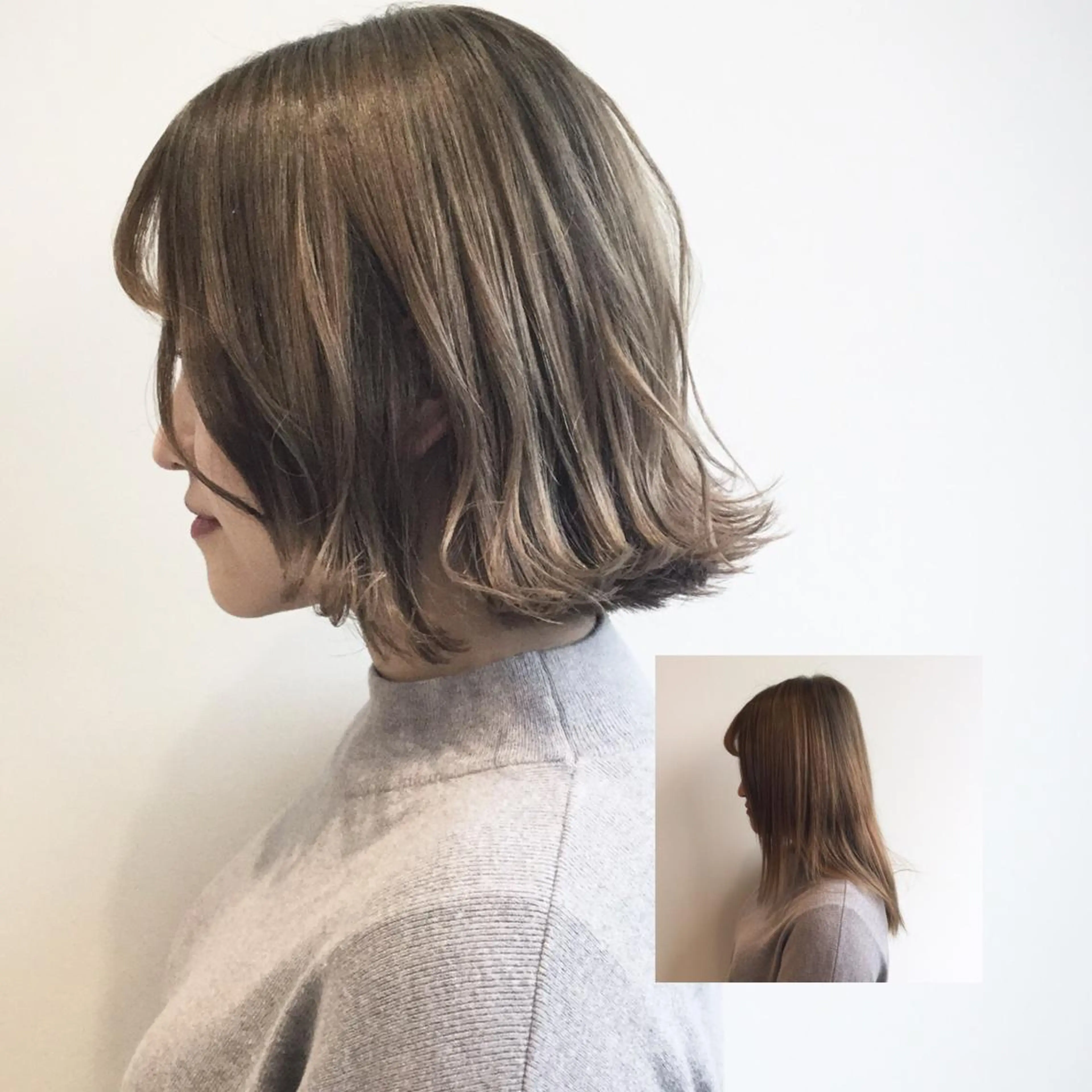 ショート カラー 髪質改善カラー ショートボブ専門のヘアスタイル