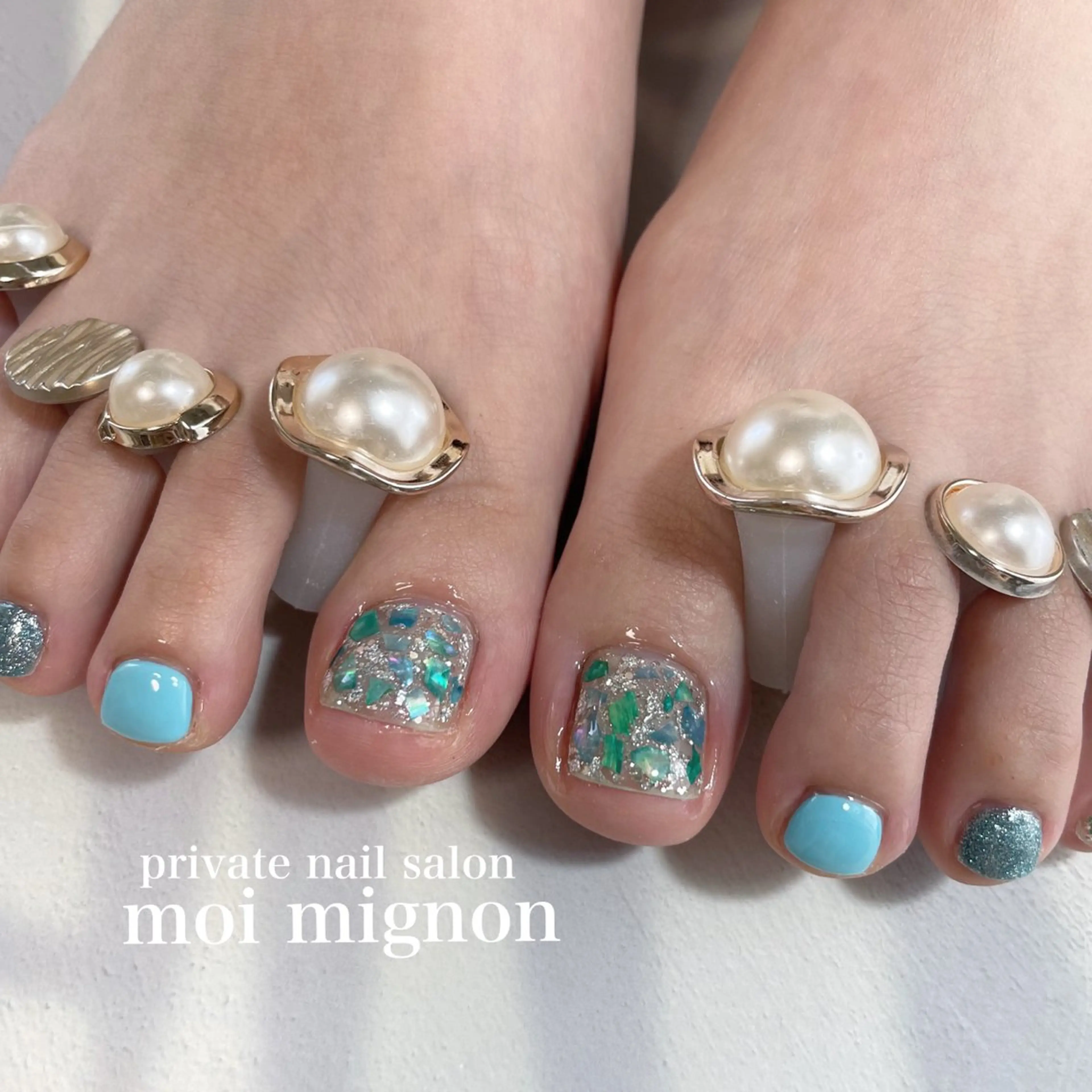 ネイル フットネイル nailist Aki♡のネイルデザイン