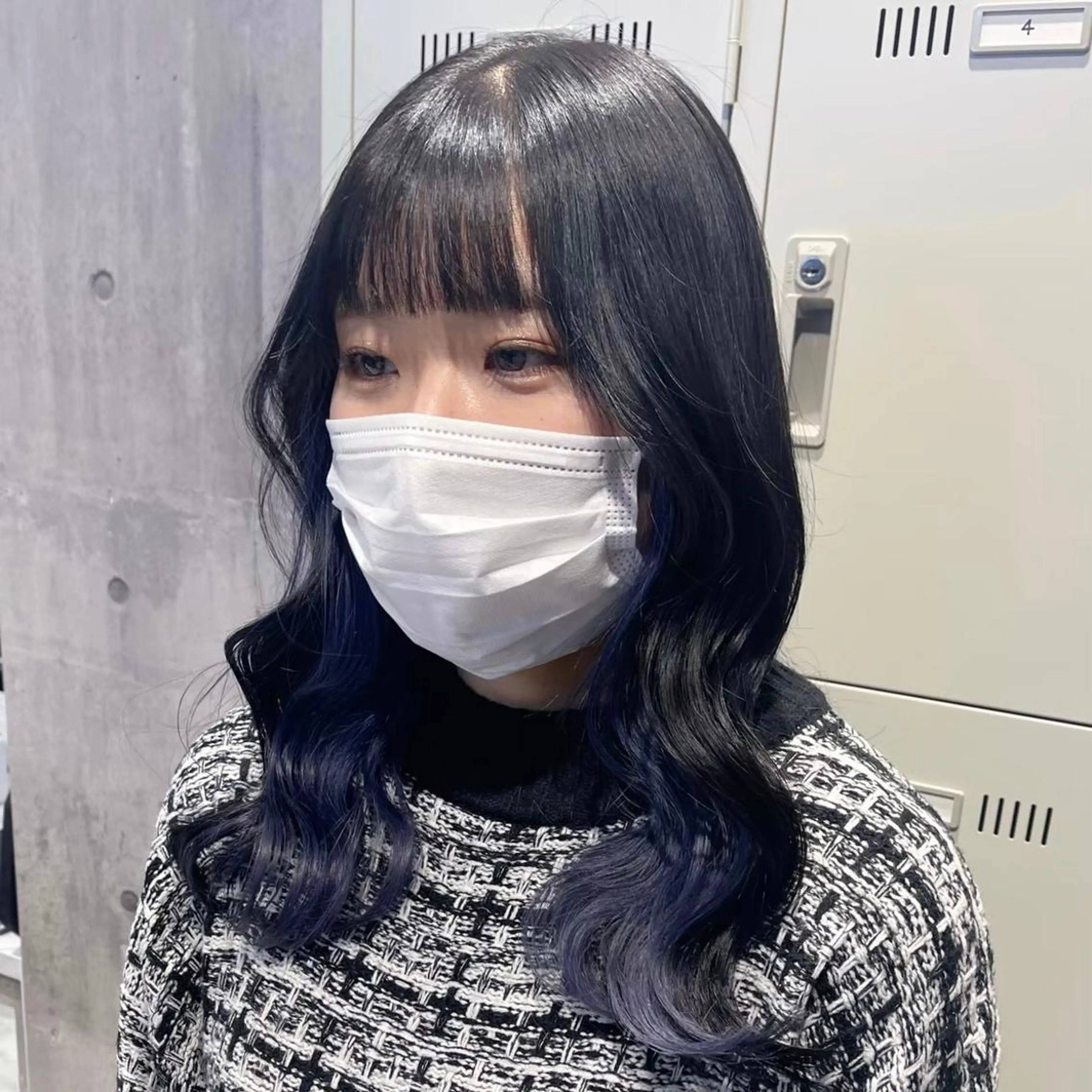 セミロング カラー パーマ ヘアアレンジ メンズ キッズ ネイル マツエク・マツパ アイブロウ 似合わせカラー♡髪質 改善🎀サトカ🍒のヘアスタイル