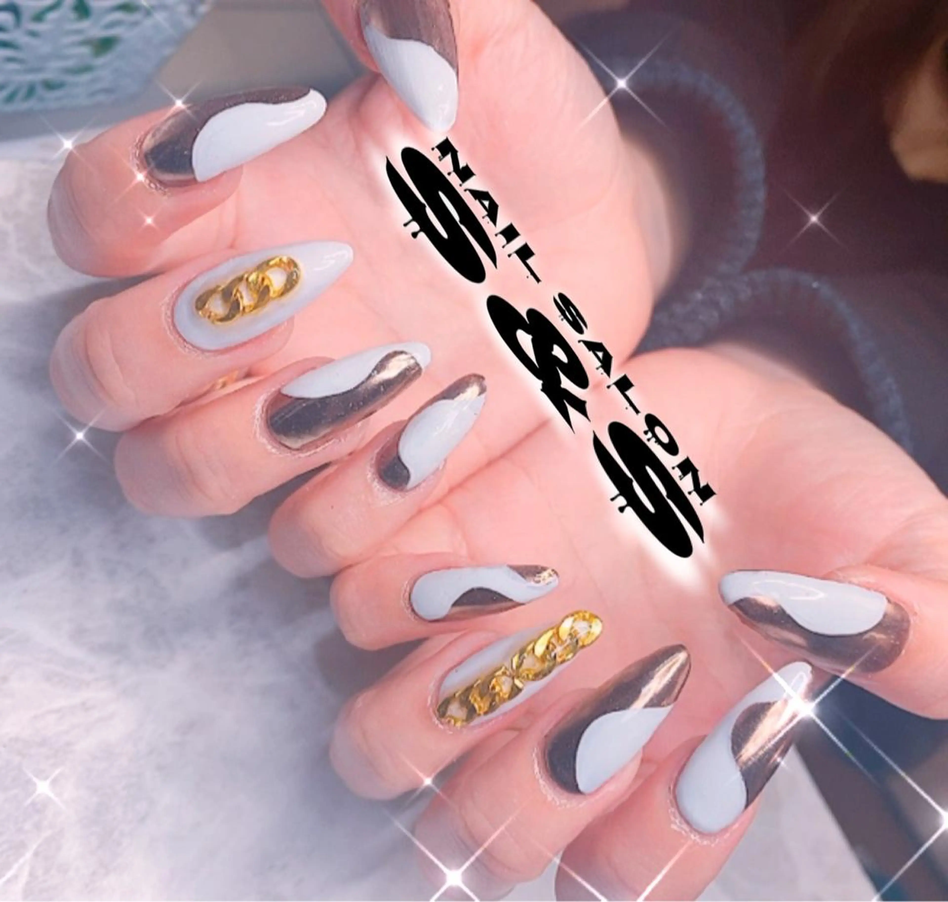 ネイル 長さ出し メンズネイル 持ち込み スカルプネイル S&S 村田小百合のネイルデザイン