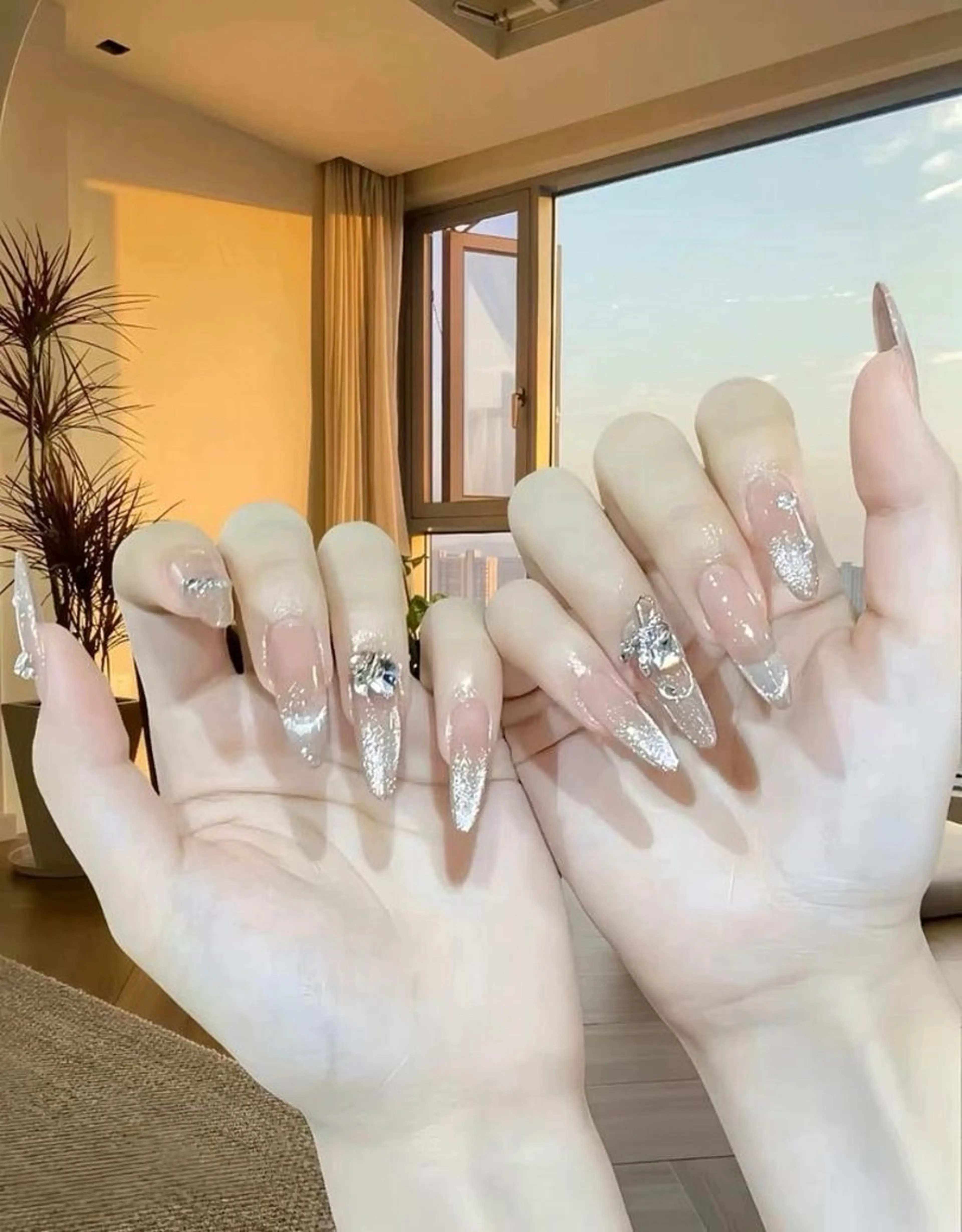 ネイル ハンドネイル ハンドケア Hara Nail 【パラジェル使用】のネイルデザイン
