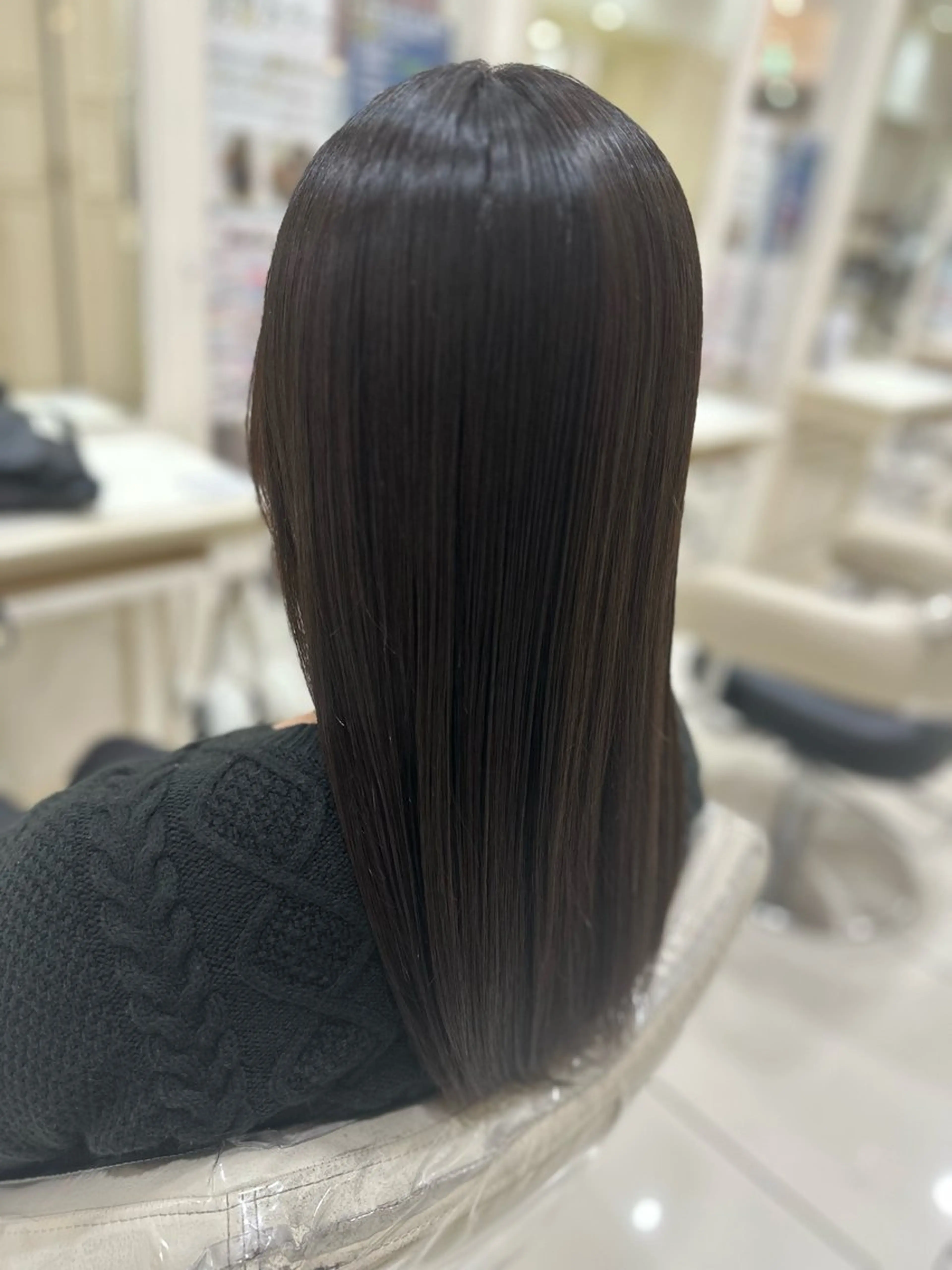 縮毛矯正✨(ブリーチしてない方の写真