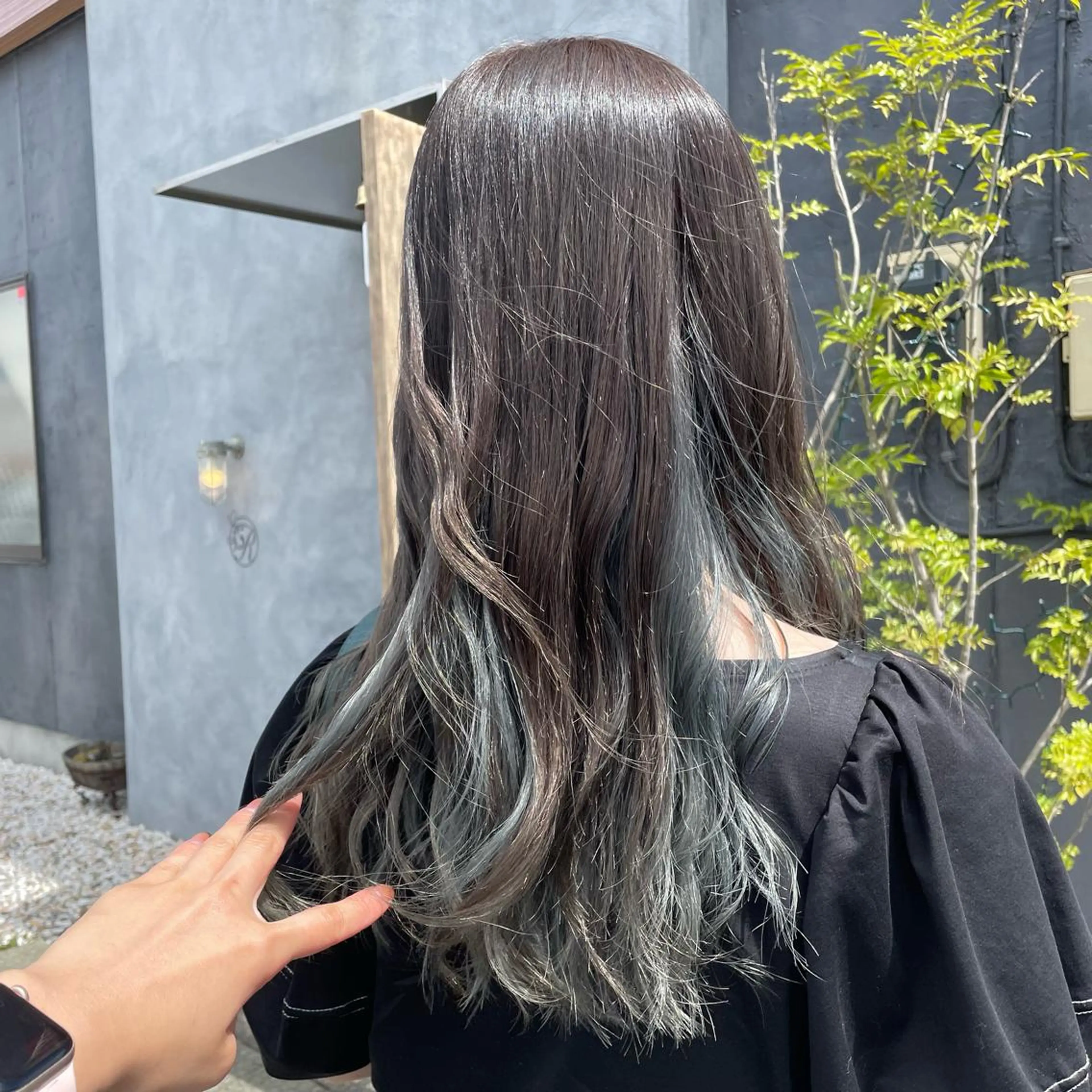 ロング カット ヘアカラー 🫧艶髪/ブリーチ 🐳honami🫧のヘアスタイル