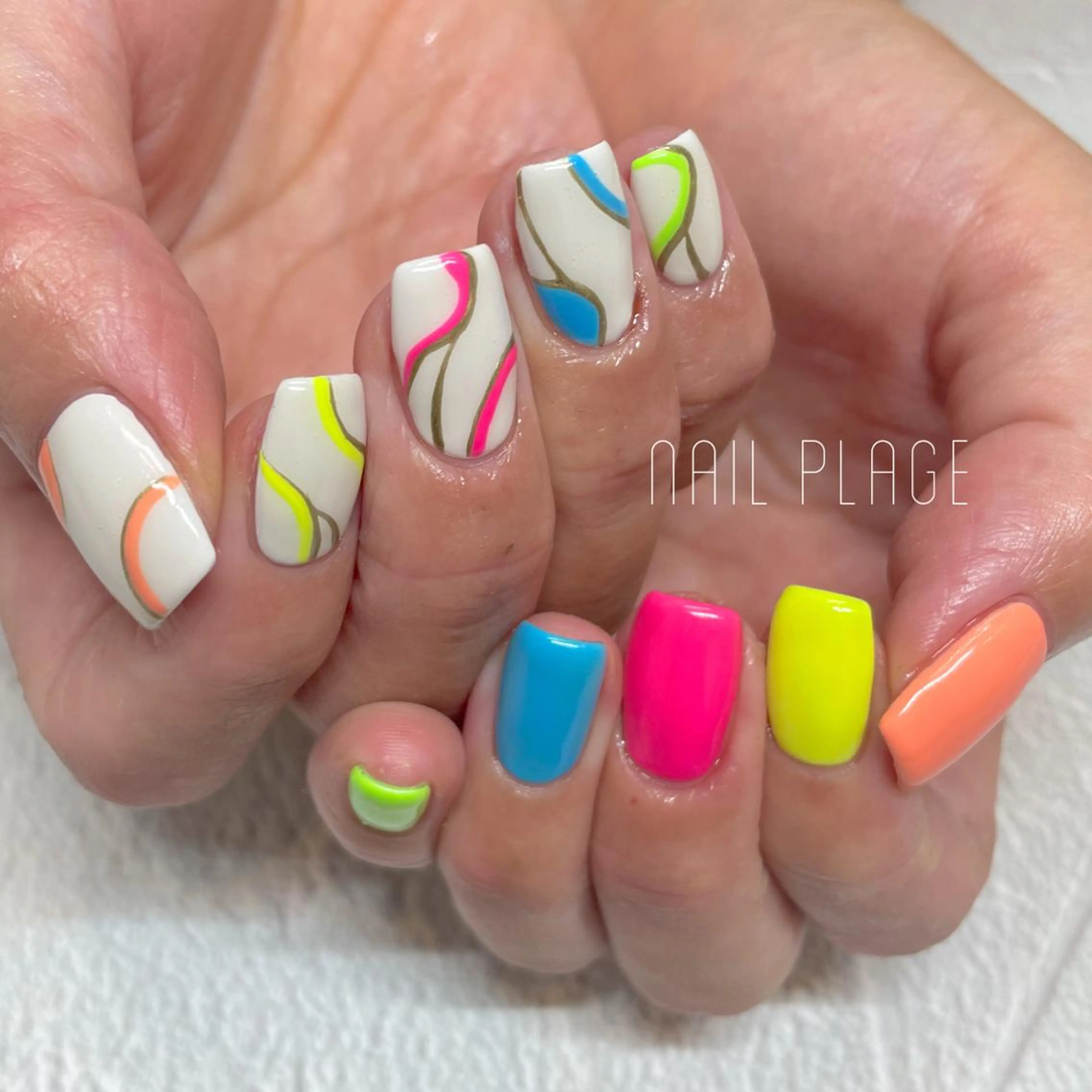 ネイル nail Plage Imai kanaのネイルデザイン