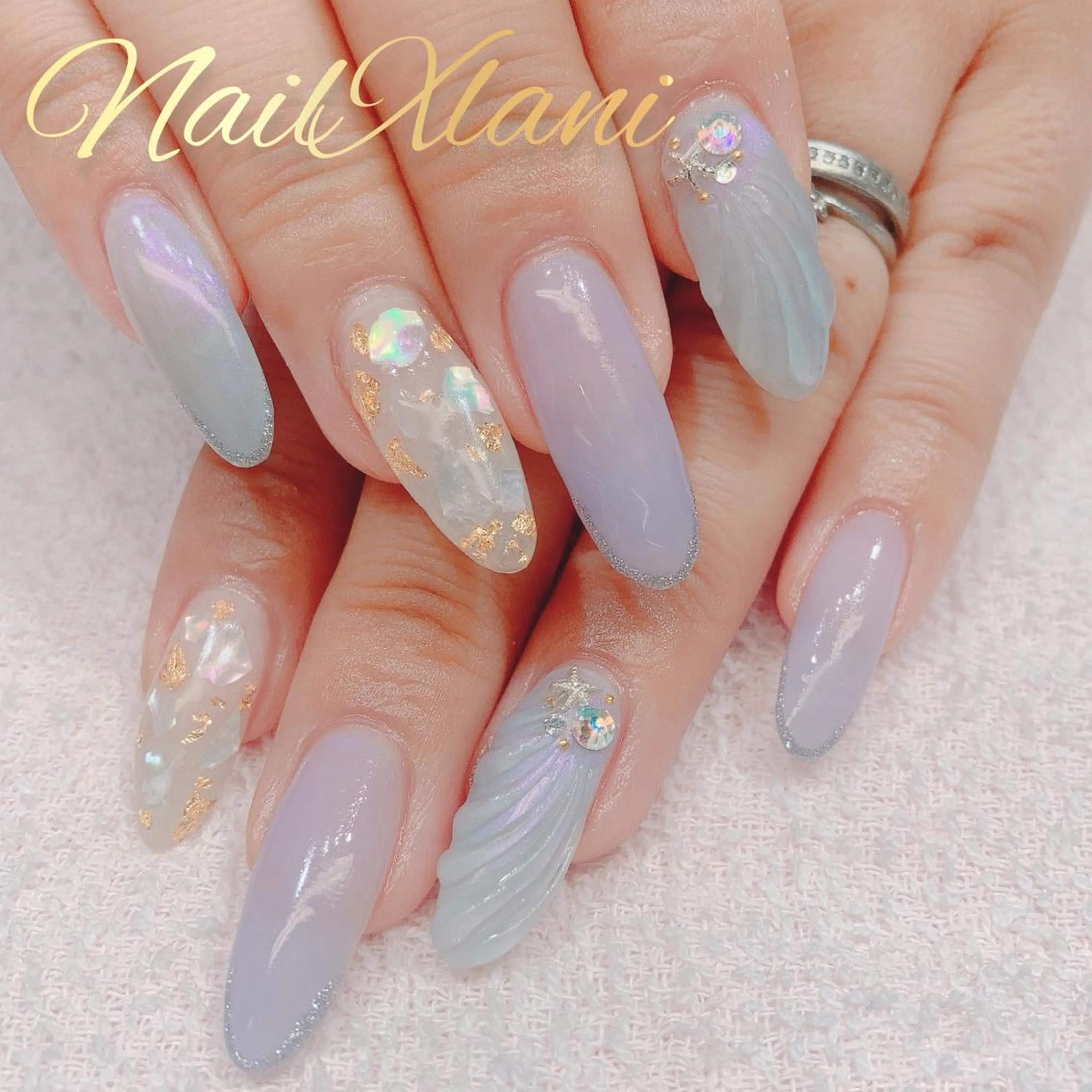 ネイル Nail×Lani 深爪矯正対応◎のネイルデザイン