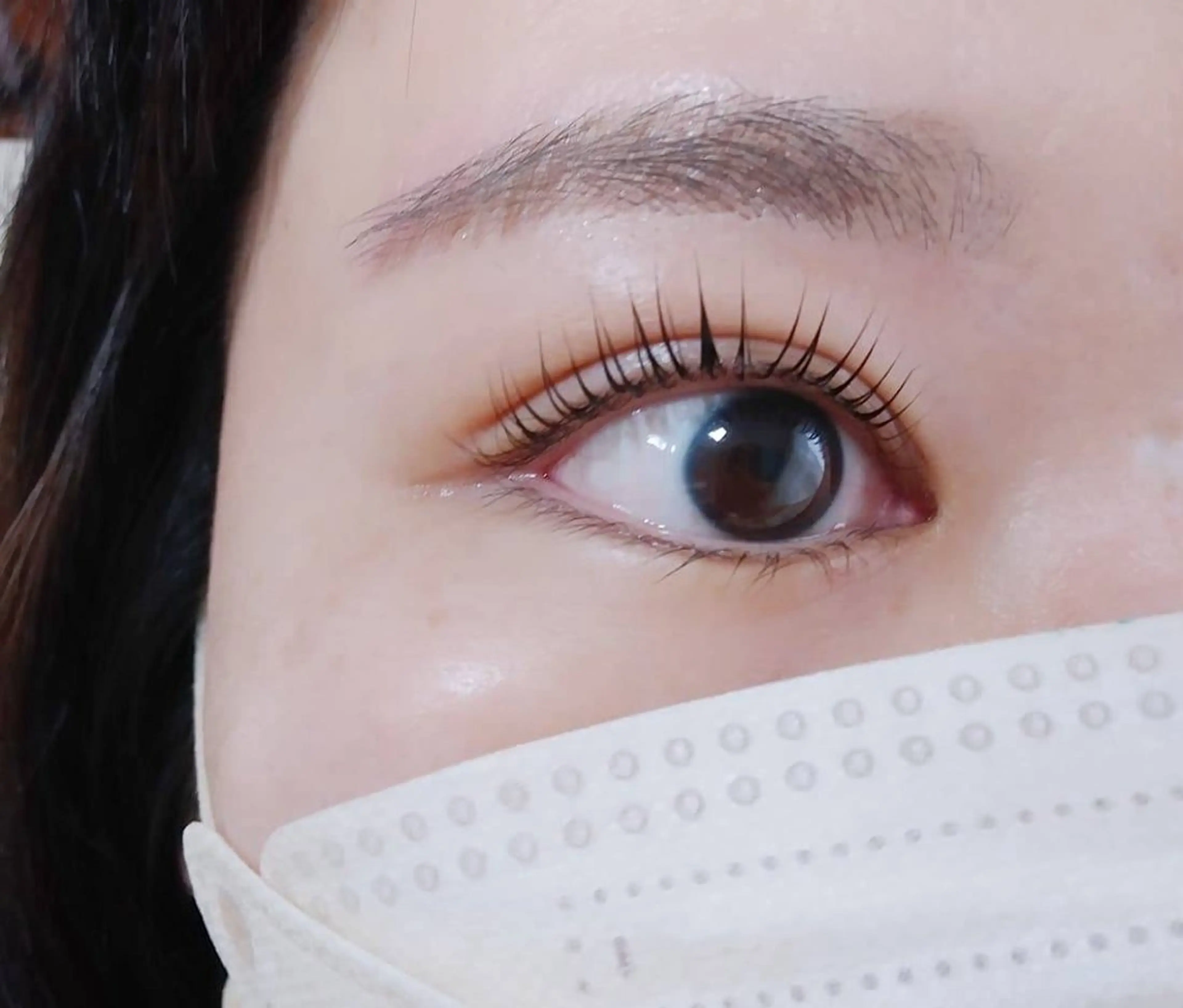 マツエク・マツパ 眉毛とまつ毛パーマの専門店　ロレインブロウ豊中店所属・吉田 羽音のマツエク・マツパデザイン