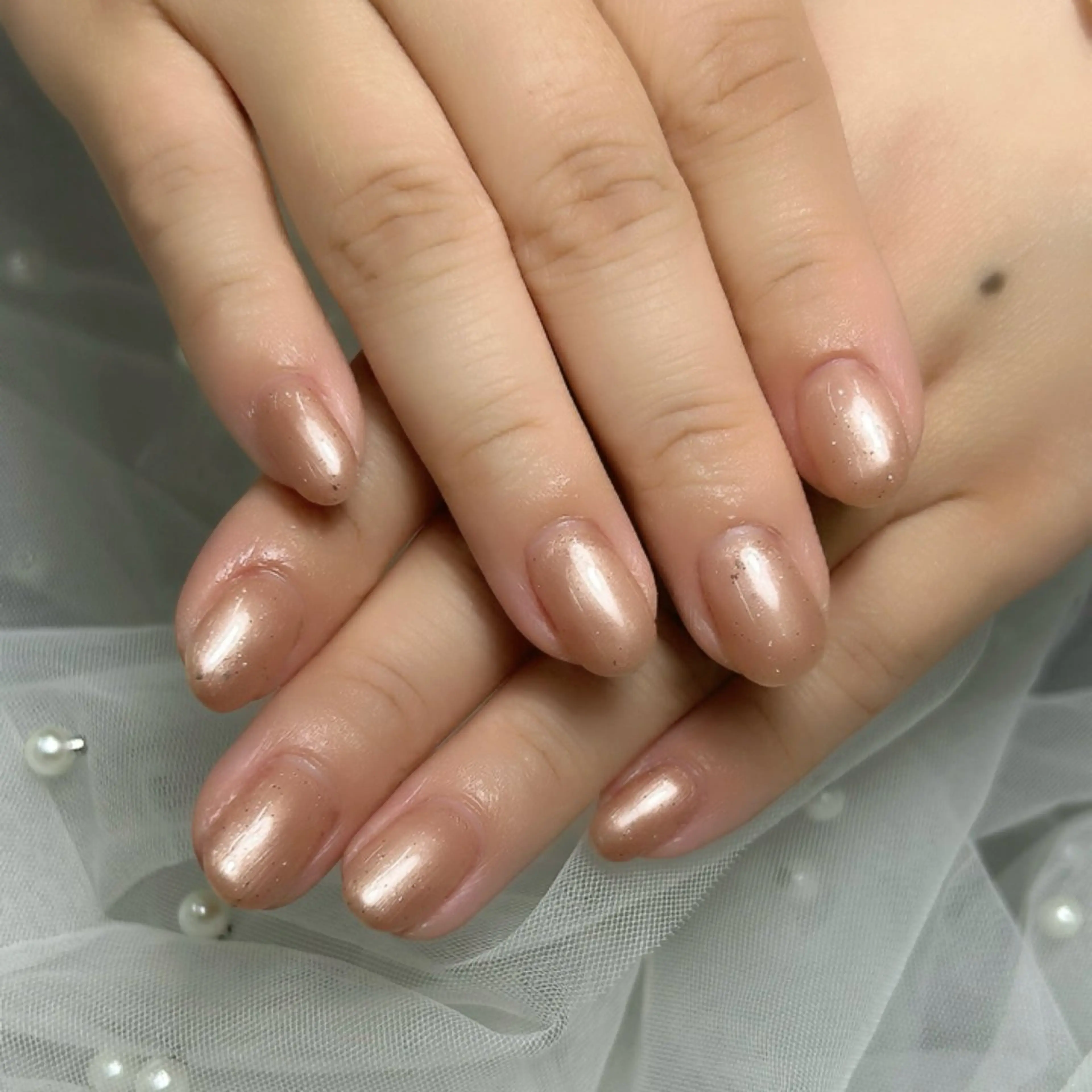 ネイル ワンカラーネイル ハンドネイル ANNE綾瀬店 eriのネイルデザイン