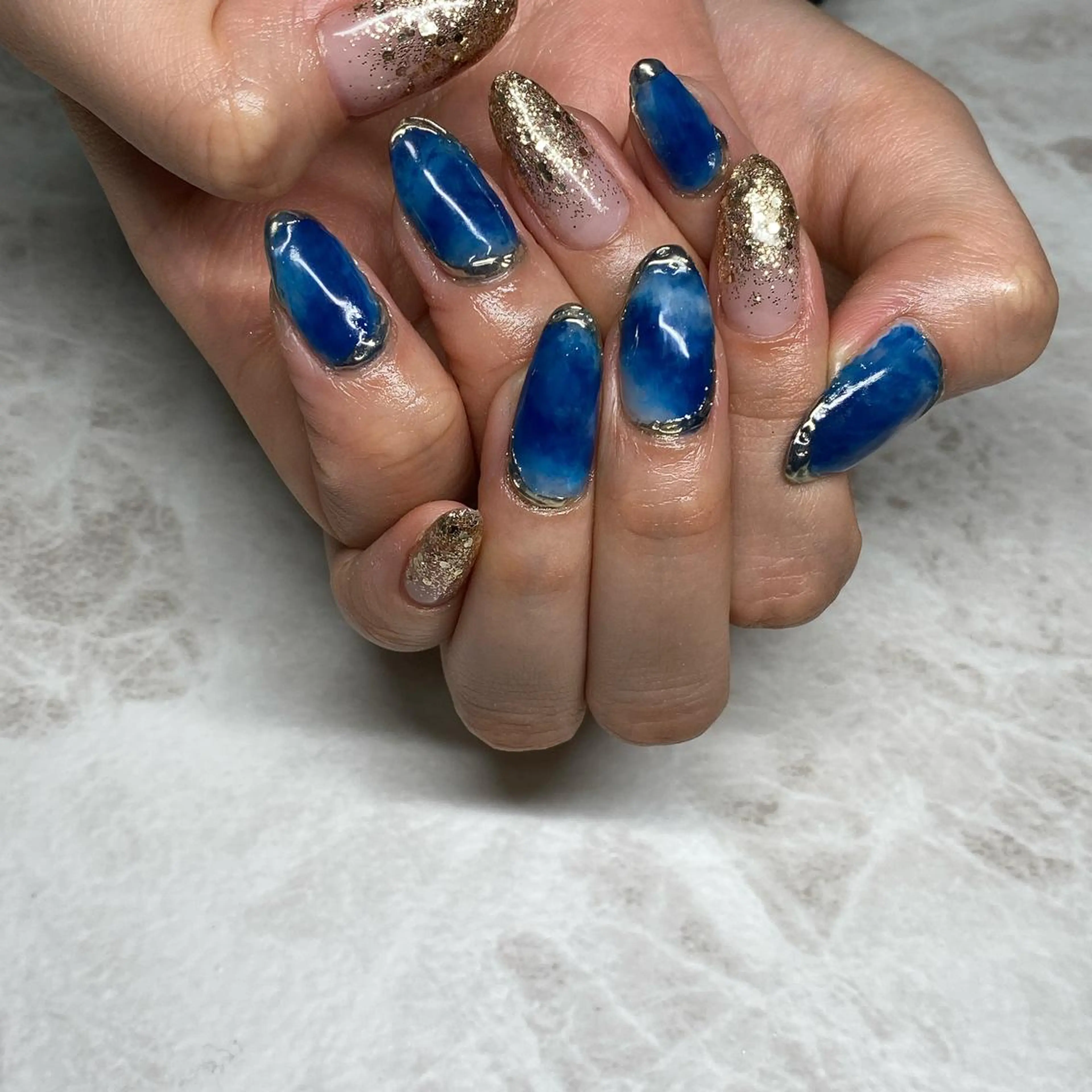 ネイル JERRIE 　 韓国ネイル/自爪育成所属・✴︎JERRIE✴︎ フィルイン対応店のネイルデザイン