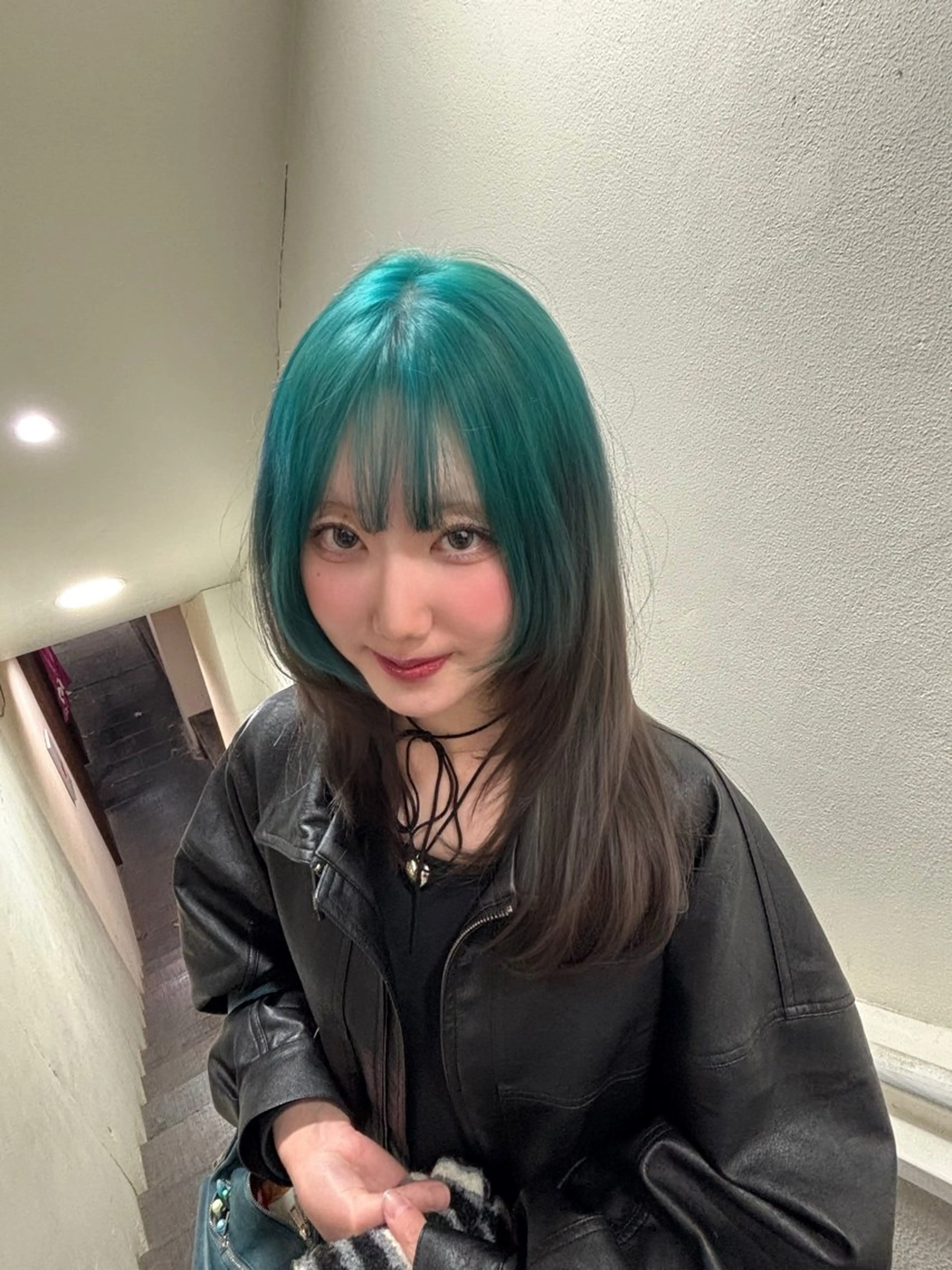 🖤デザインカラー(ブリーチ込み)+TR🩷の写真