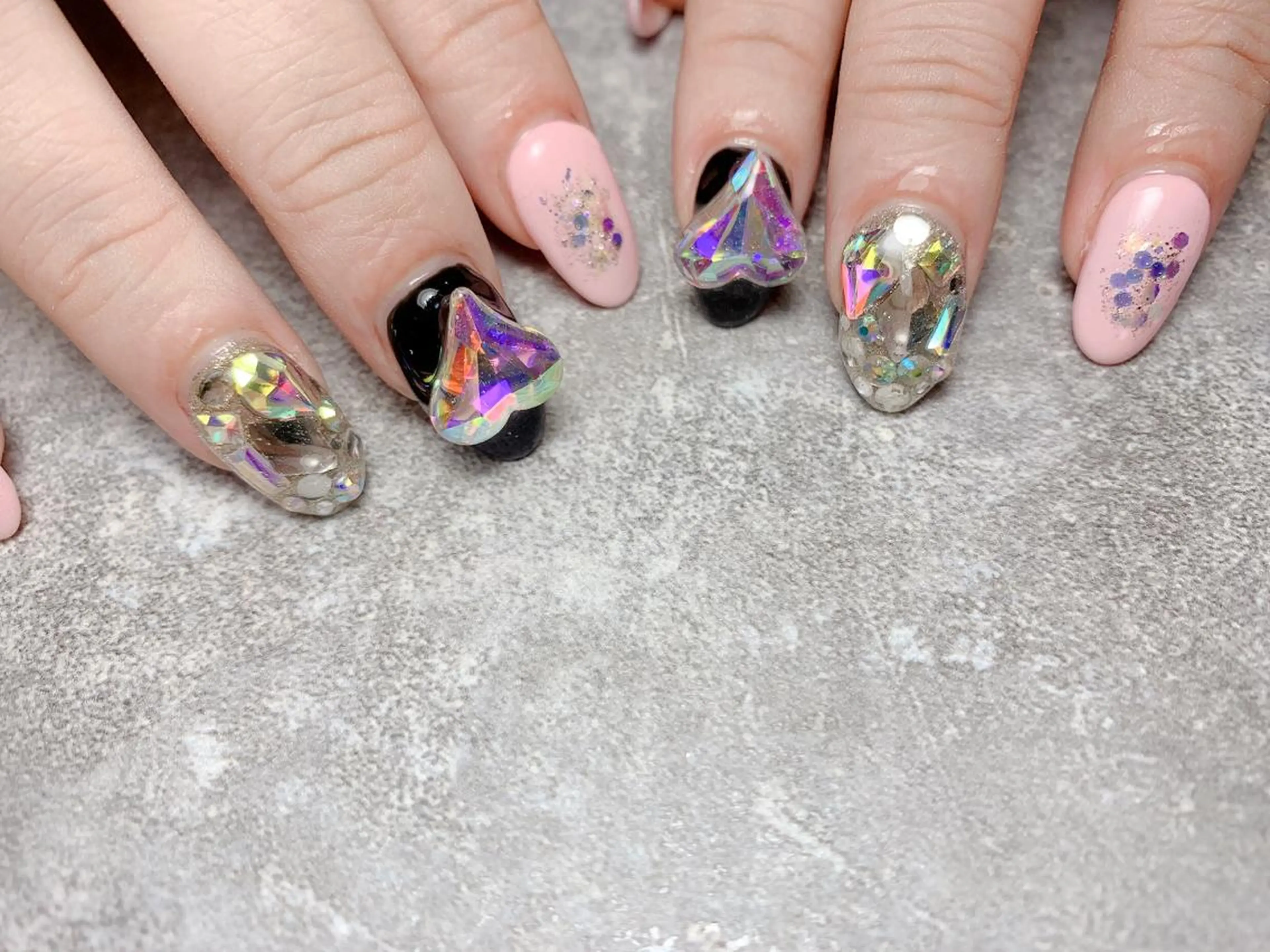 ネイル MiKi Nai池袋 長さだし得意のネイルデザイン