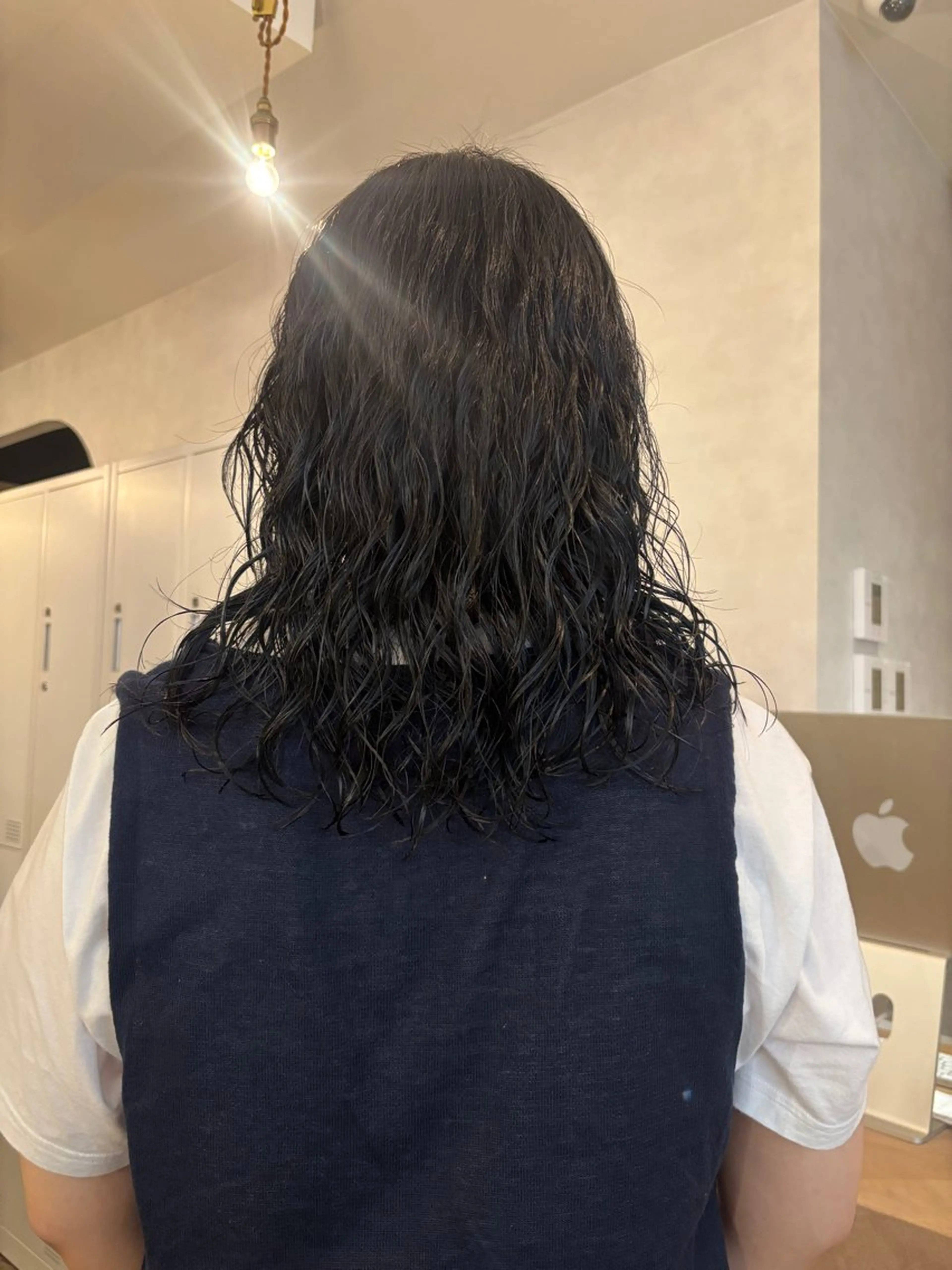 ミディアム パーマ カット パーマ トリートメント Chiho / 梅田 / ボブ/ パーマのヘアスタイル