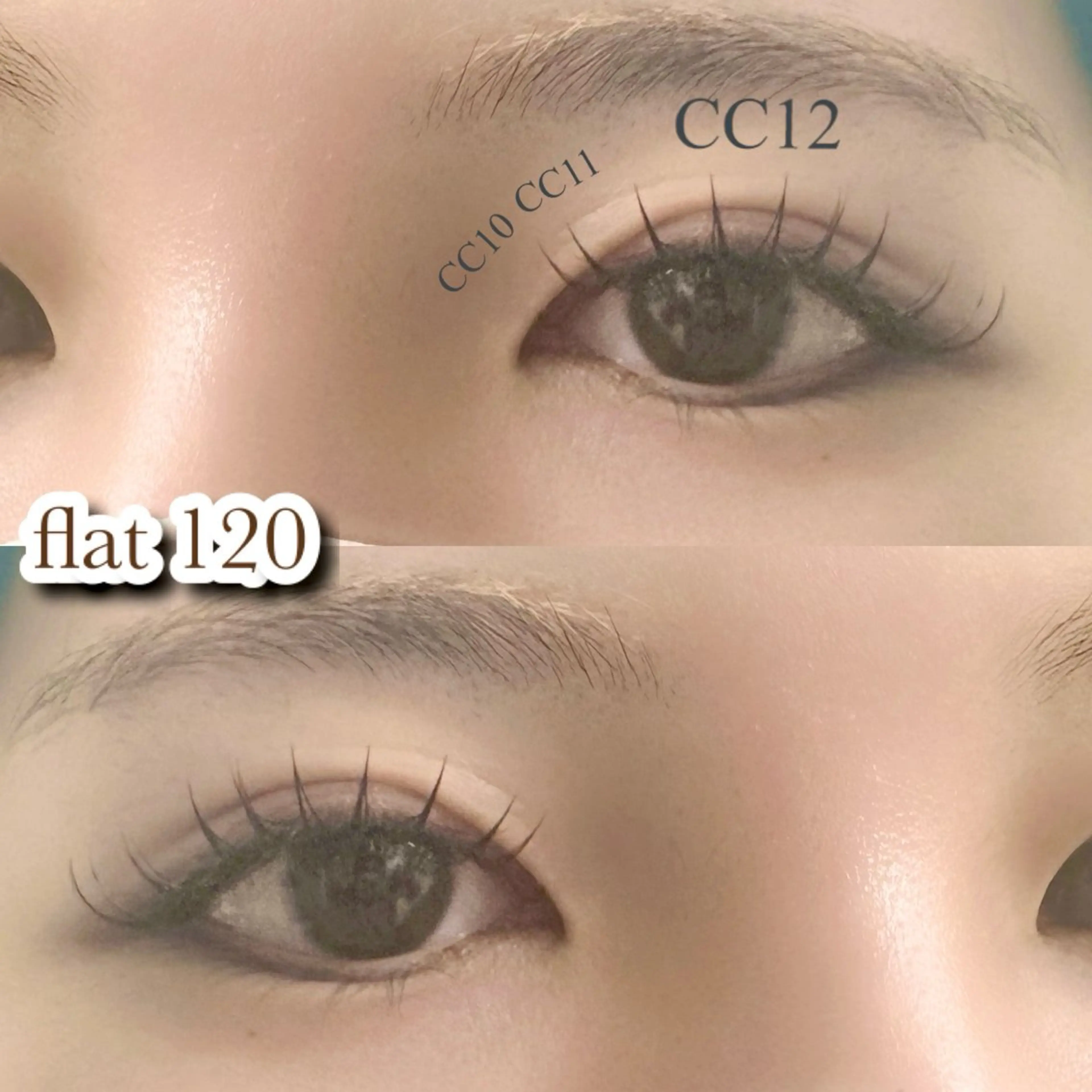 マツエク・マツパ 束感まつ毛 フラットラッシュ マツエク eyelash salon Lacy所属・アイデザイナー MIKIのマツエク・マツパデザイン