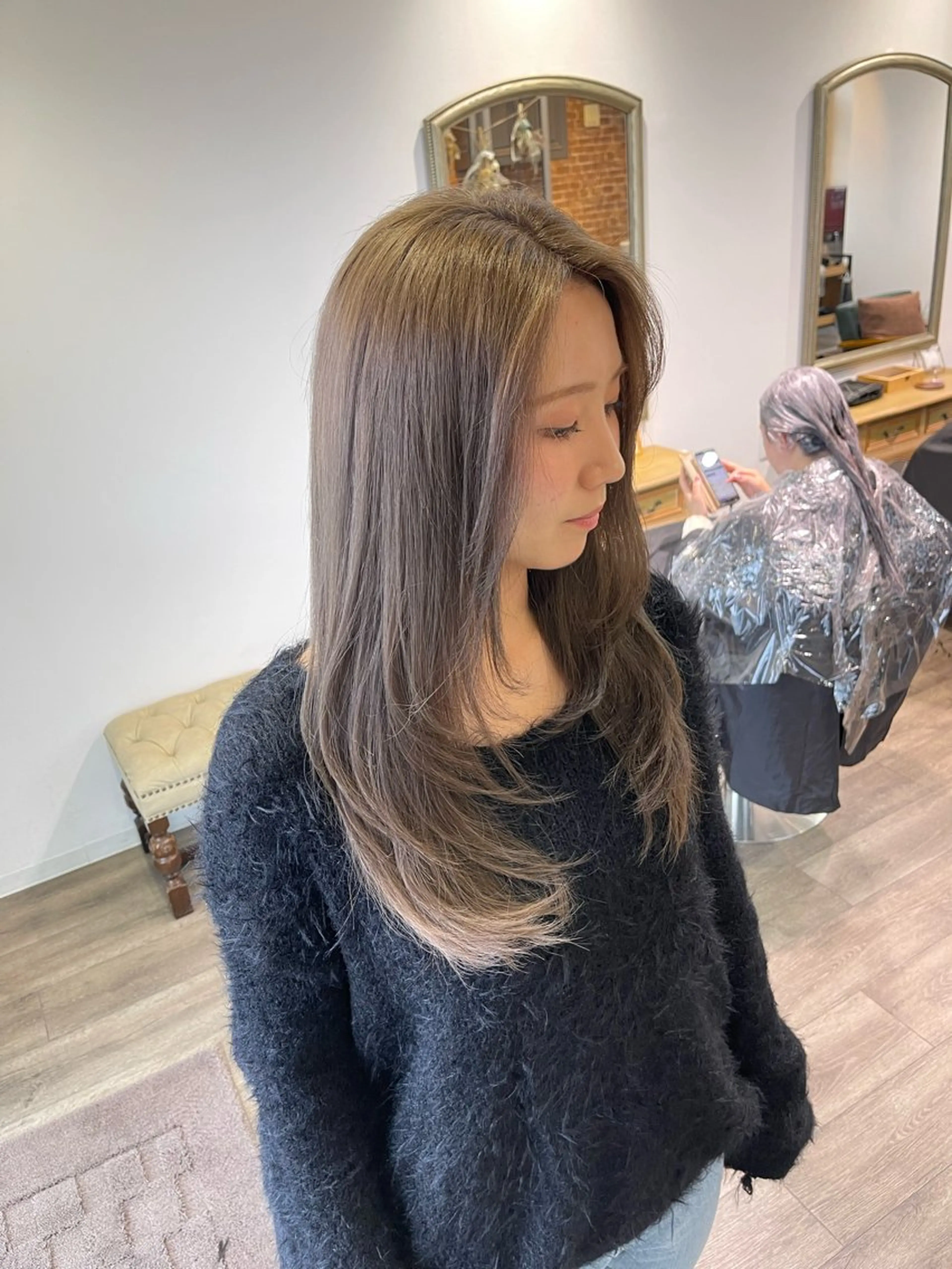 ロング カラー ヘアカラー Felice Erikaのヘアスタイル