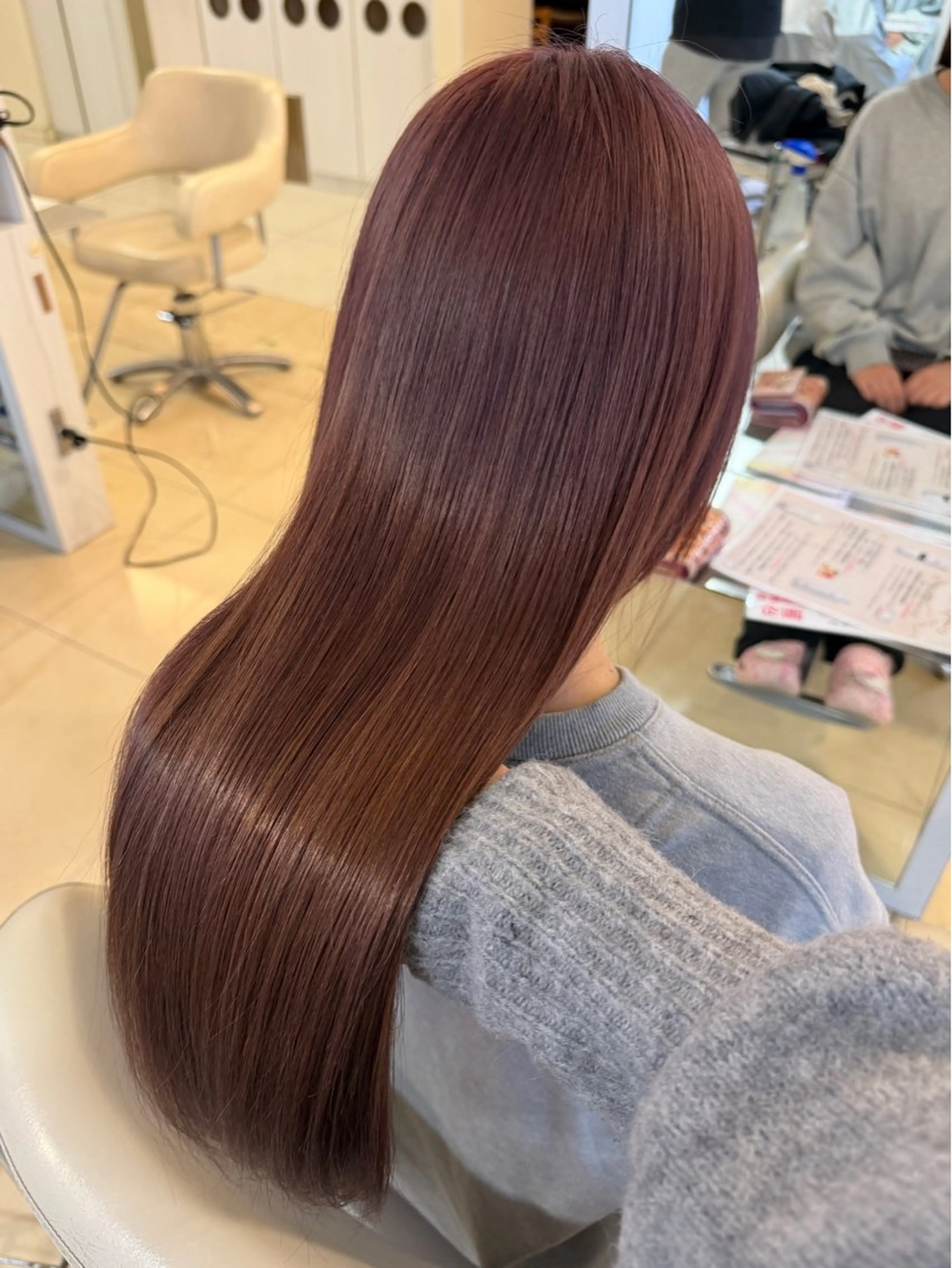 ロング カラー ヘアカラー 🎀艶カラー🎀 大林未侑のヘアスタイル