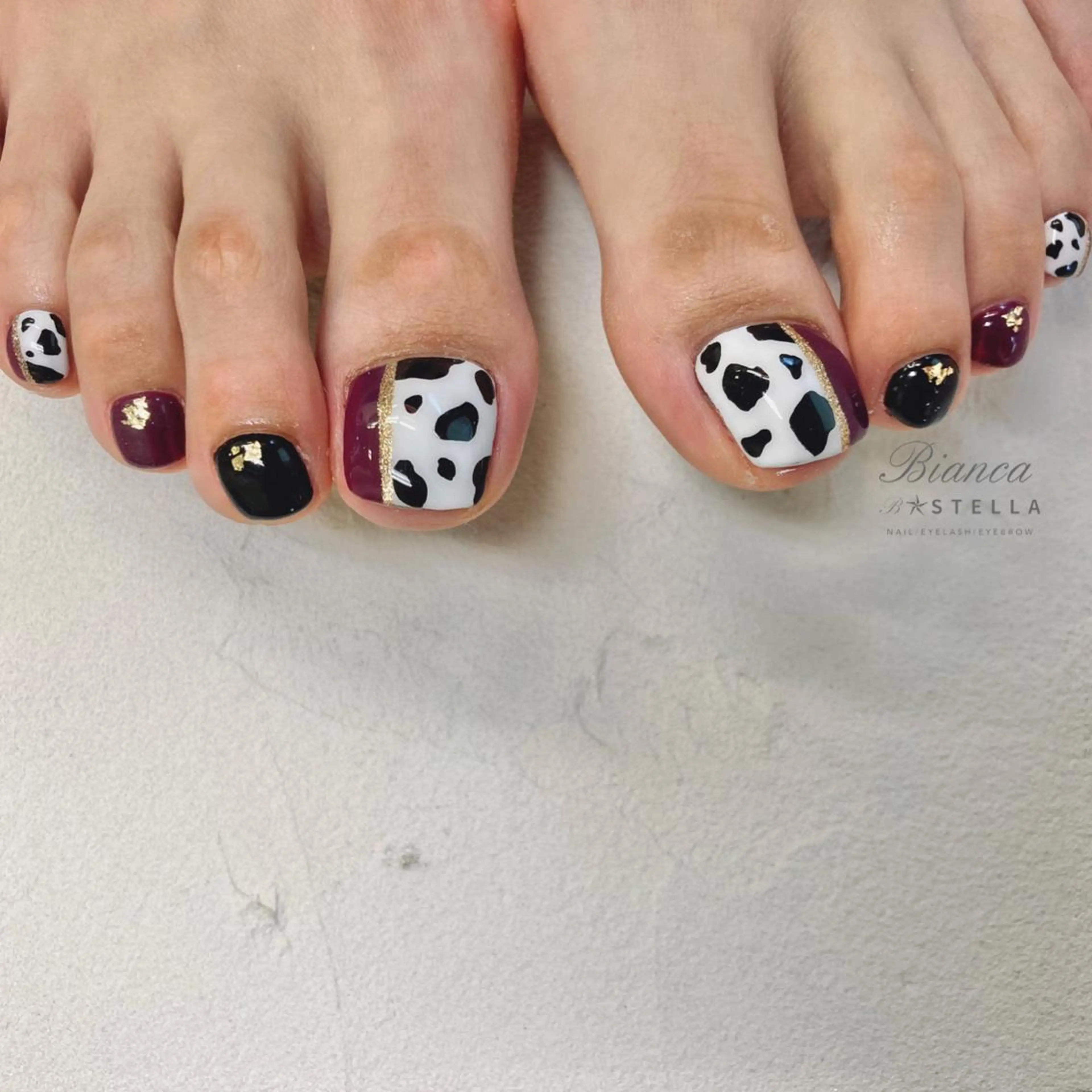 ネイル フットネイル Mojyam nail所属・松本 実咲のネイルデザイン