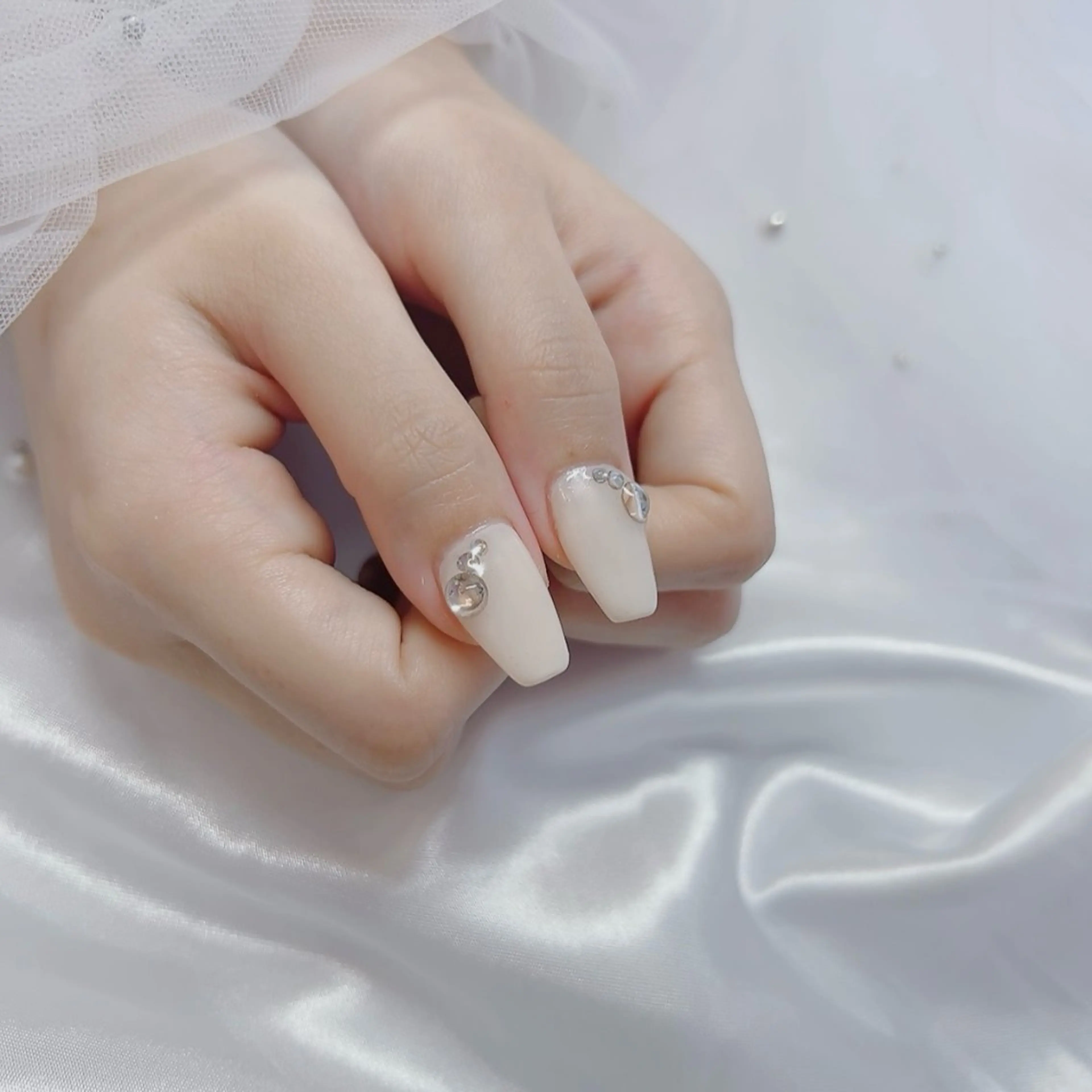 ネイル シンプルネイル ハンドネイル Charlie所属・Charlie 🖤のネイルデザイン