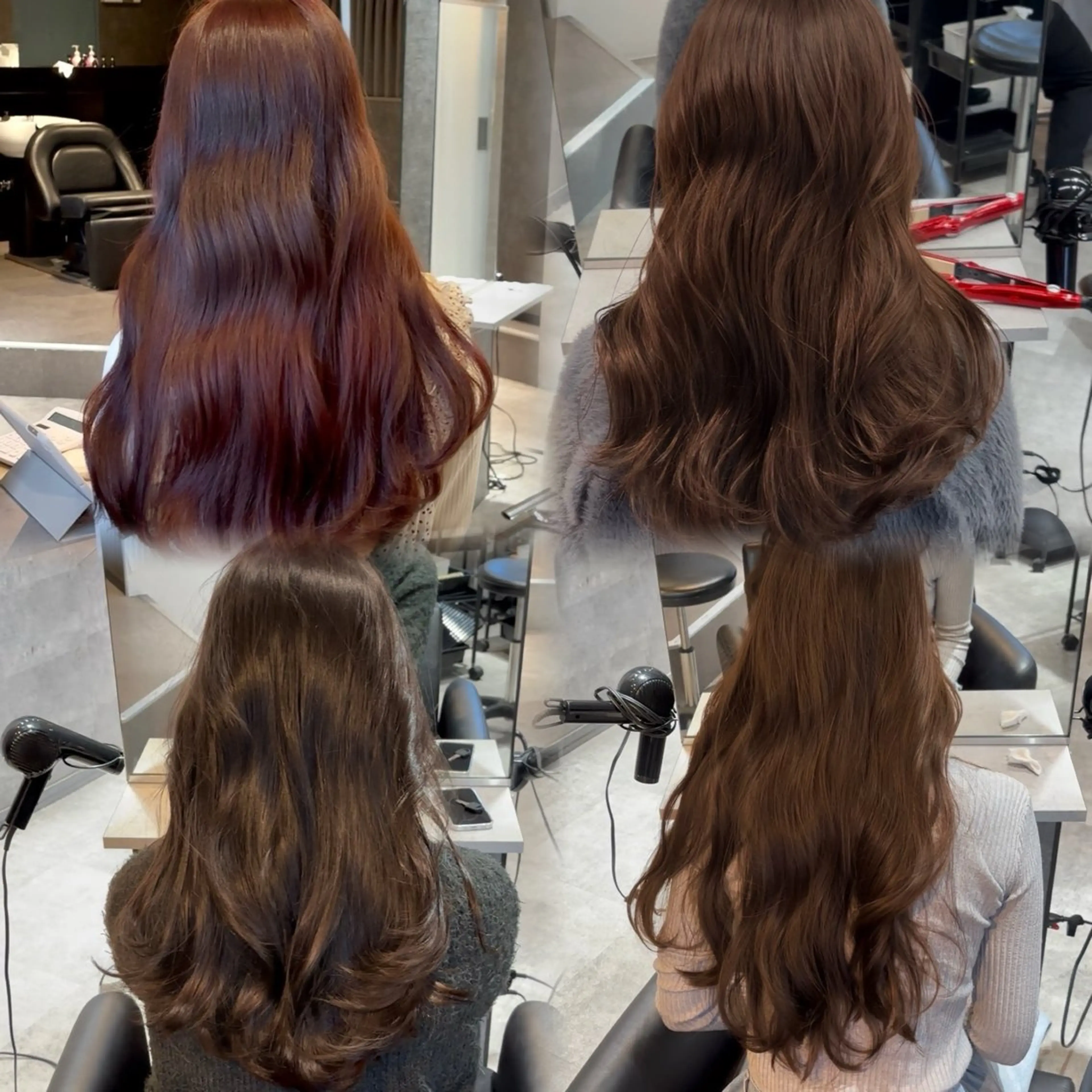 ロング くびれヘア 顔周りカット 髪質改善 韓国風ヘア レイヤーカット lana hair 新宿/髪質改善/韓国のヘアスタイル