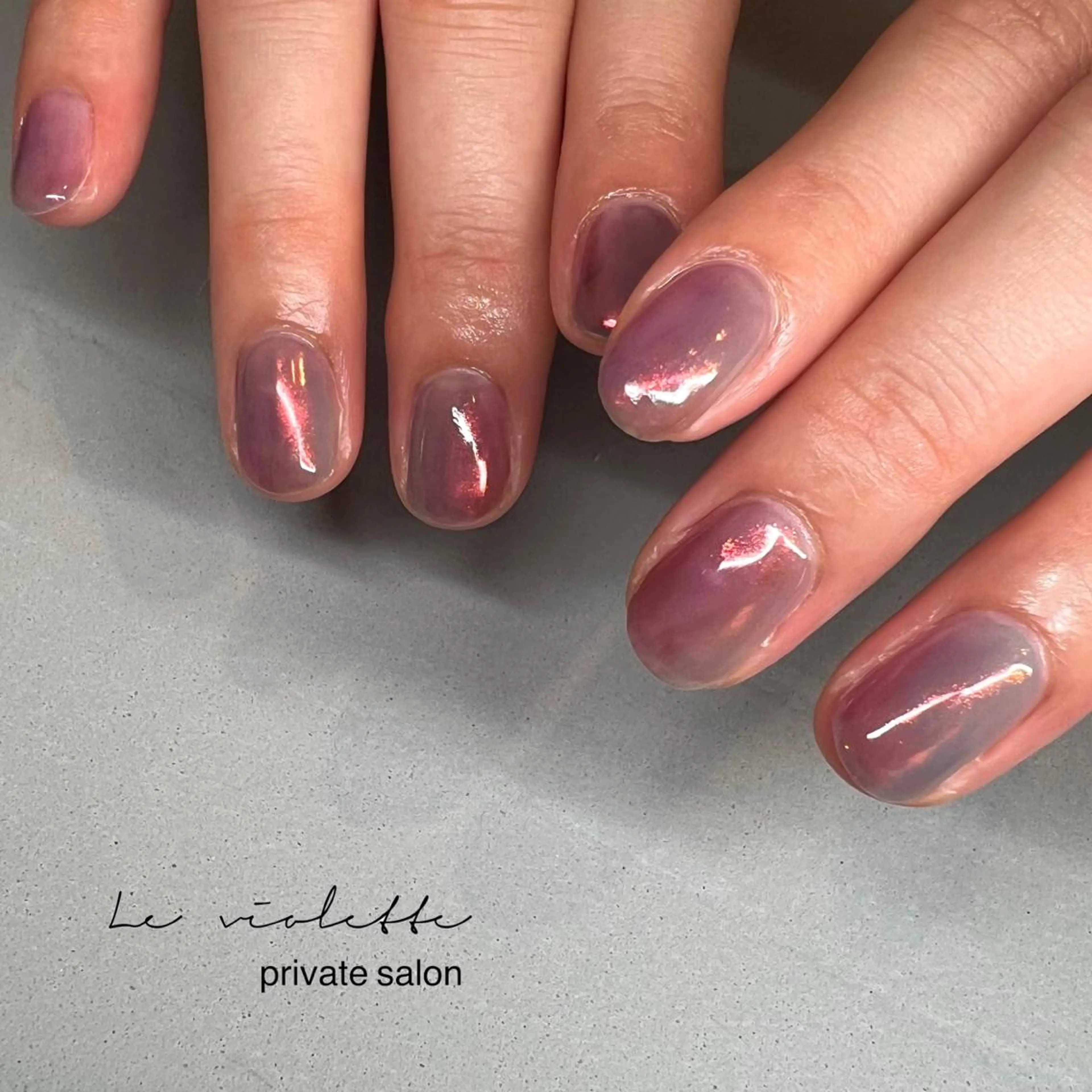 ネイル ハンドネイル le violette所属・le violetteのネイルデザイン