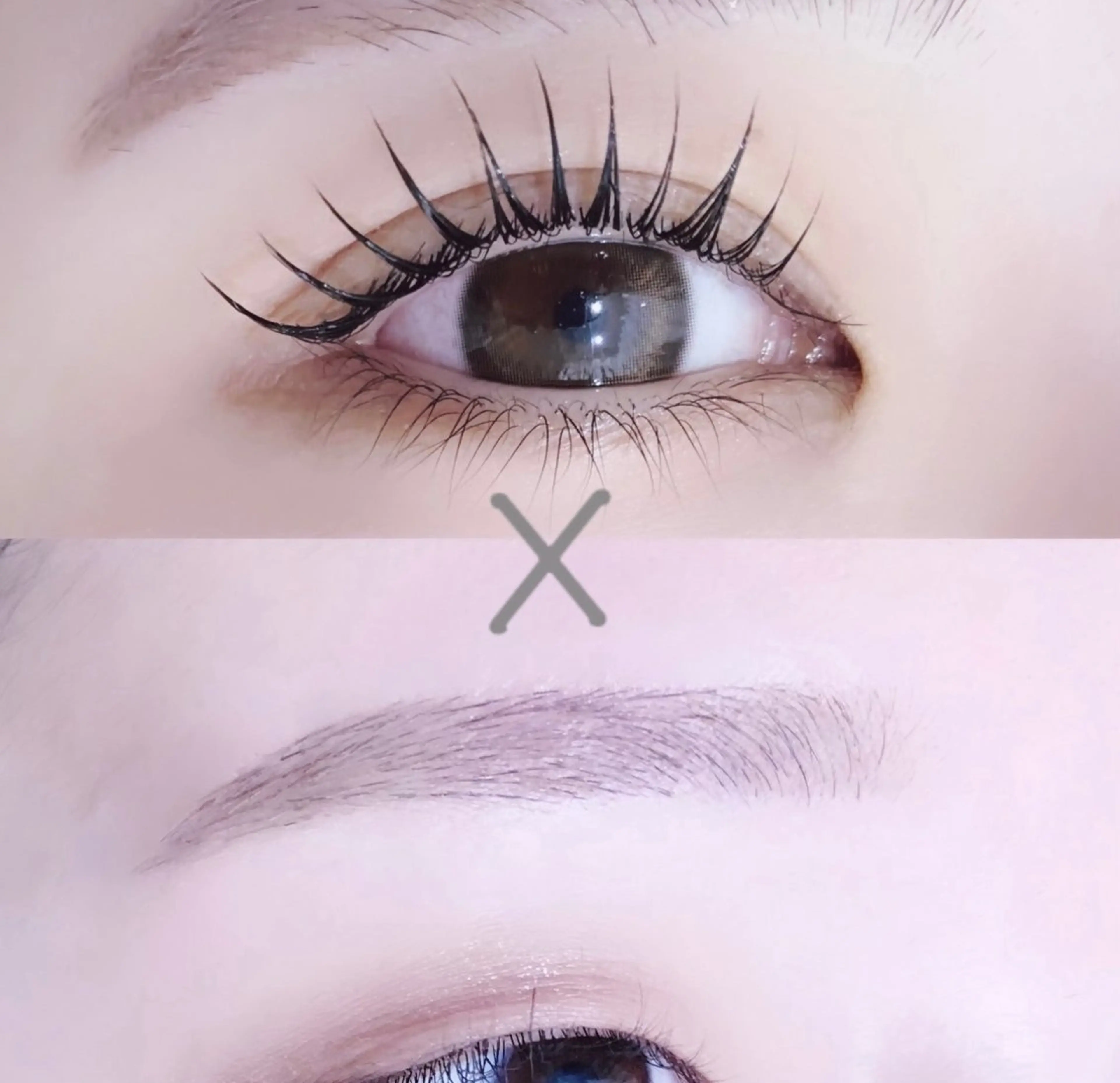 【🌟平日限定🌟】まつげパーマ✖️美眉デザイン×Wax脱毛🩵￥7700の写真