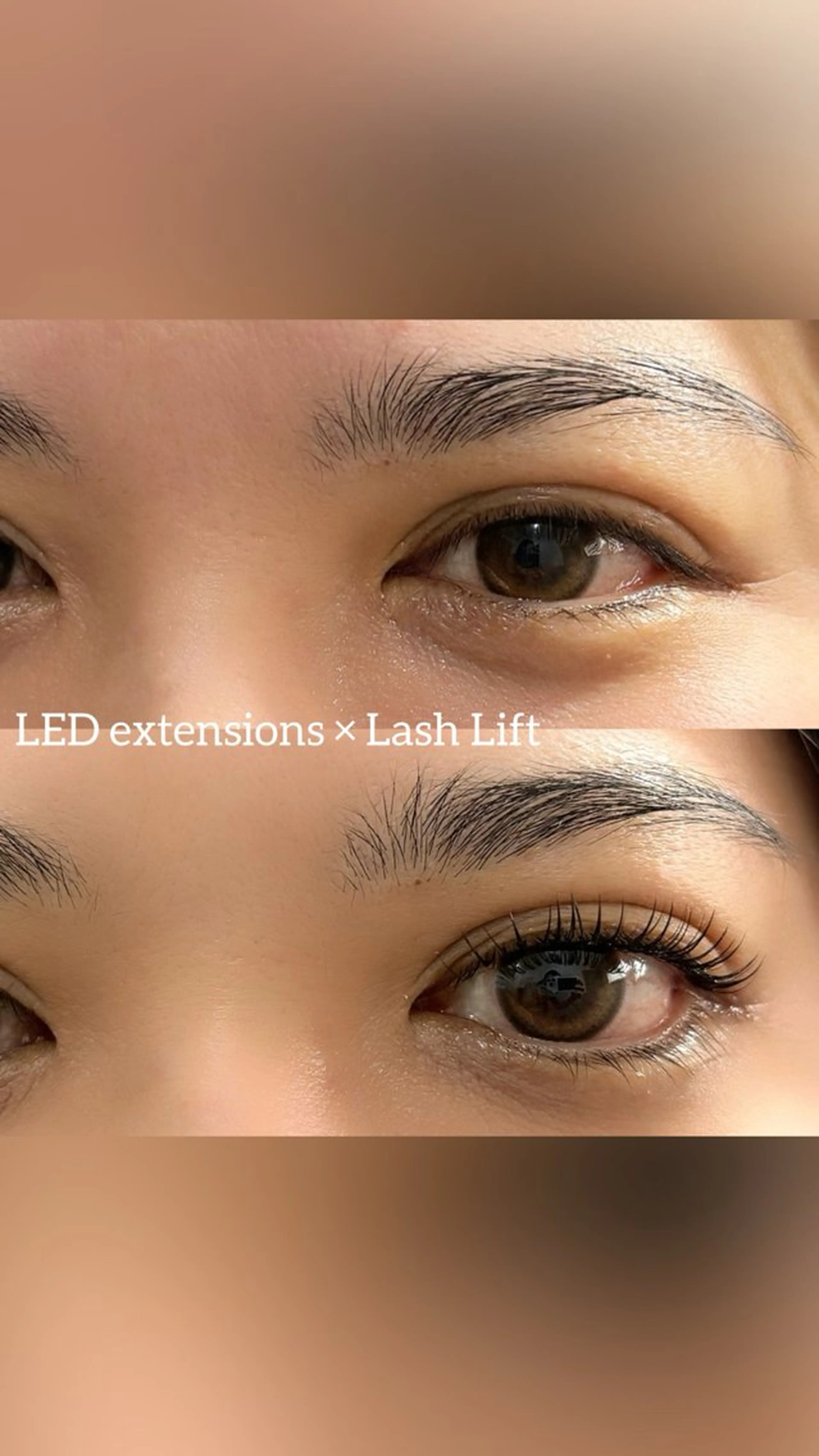 【期間限定】LEDエクステ×パーマ(フラット100本(50/50)パーマ)の写真