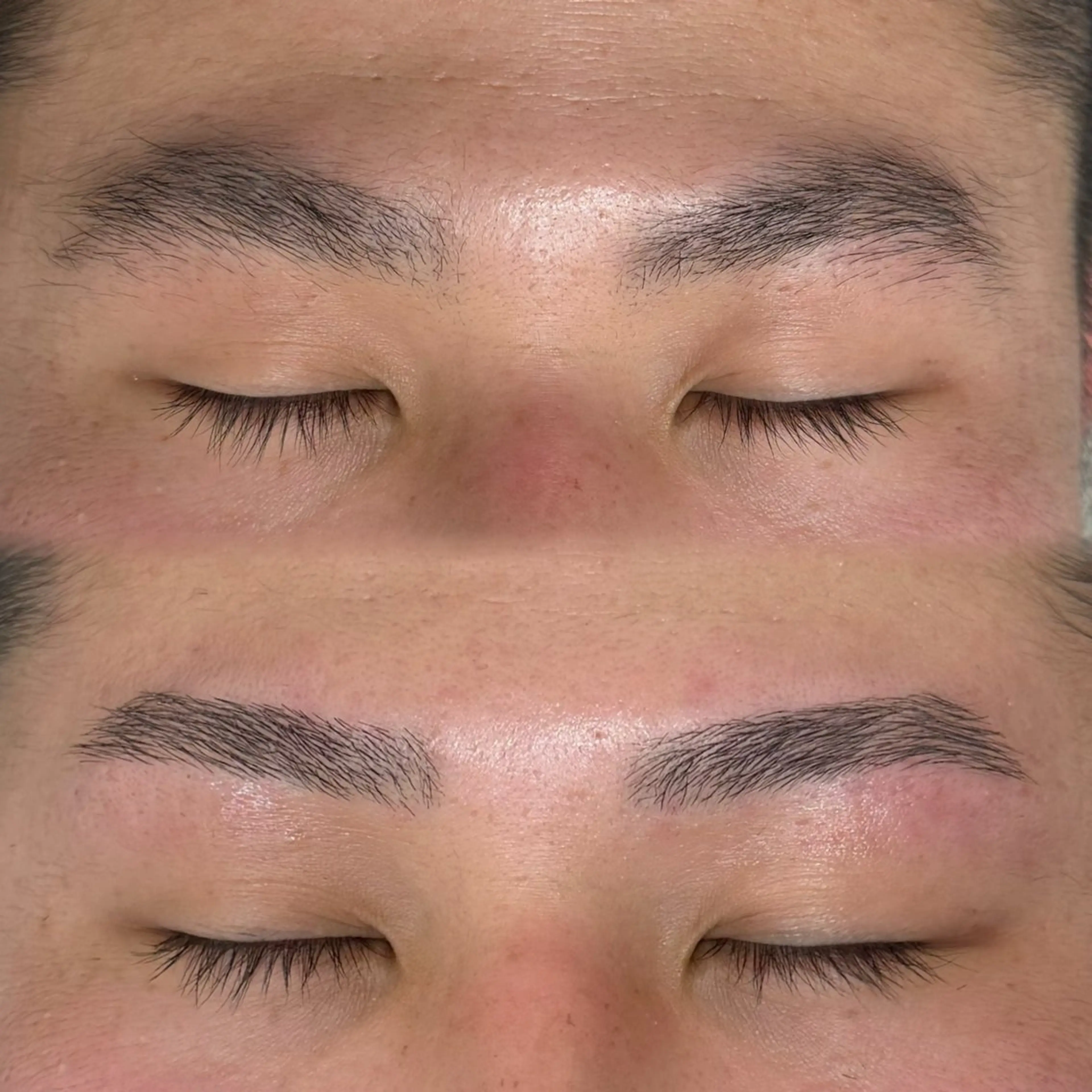 眉カット、眉毛脱毛の写真