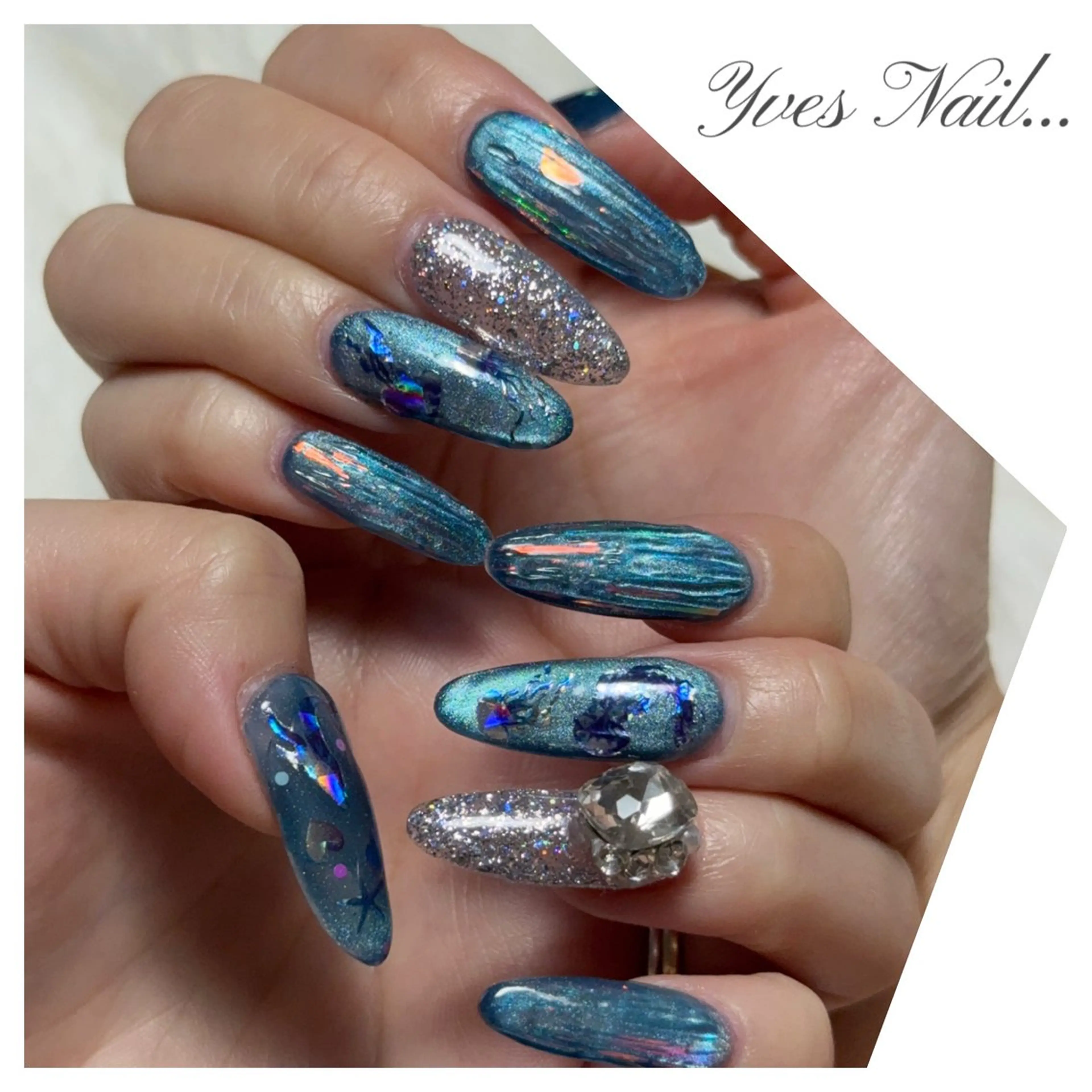 ネイル 夏ネイル ハンドネイル kanno yのネイルデザイン