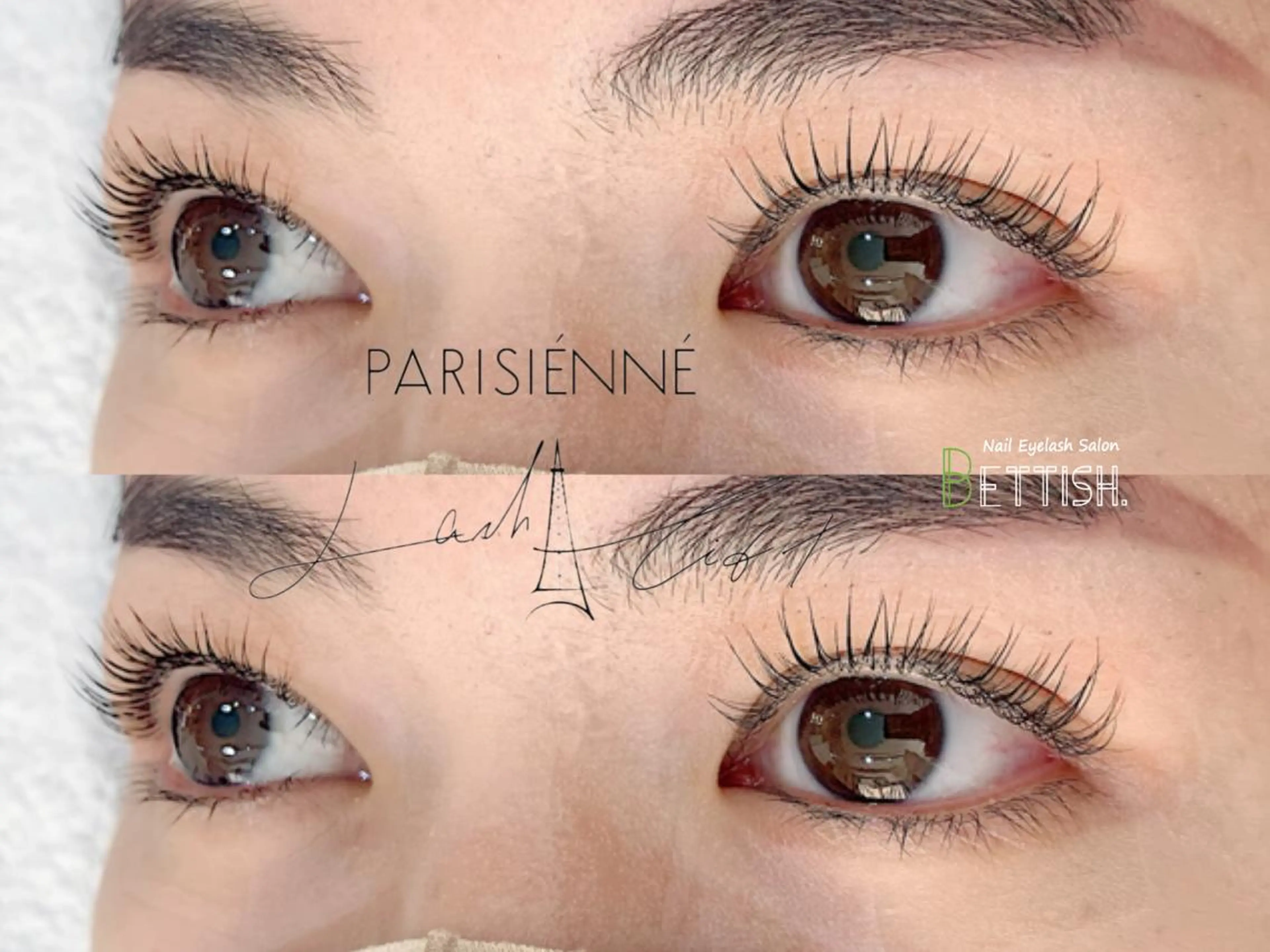 マツエク・マツパ マツパ BETTISH. HARUKA☺︎のマツエク・マツパデザイン