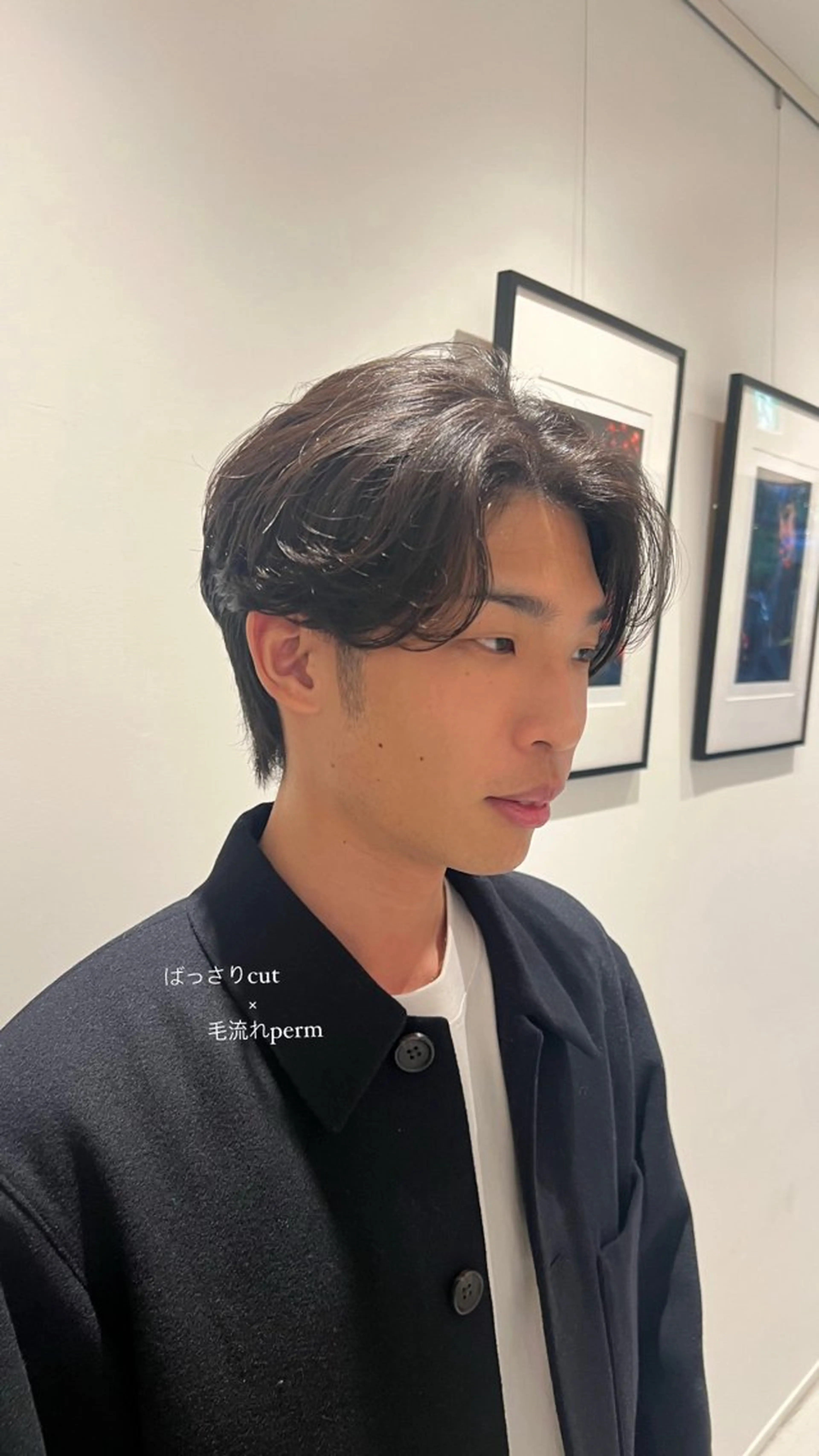 ショート メンズ メンズパーマ パーマ/名古屋パーマ / コデラ ナナホのヘアスタイル