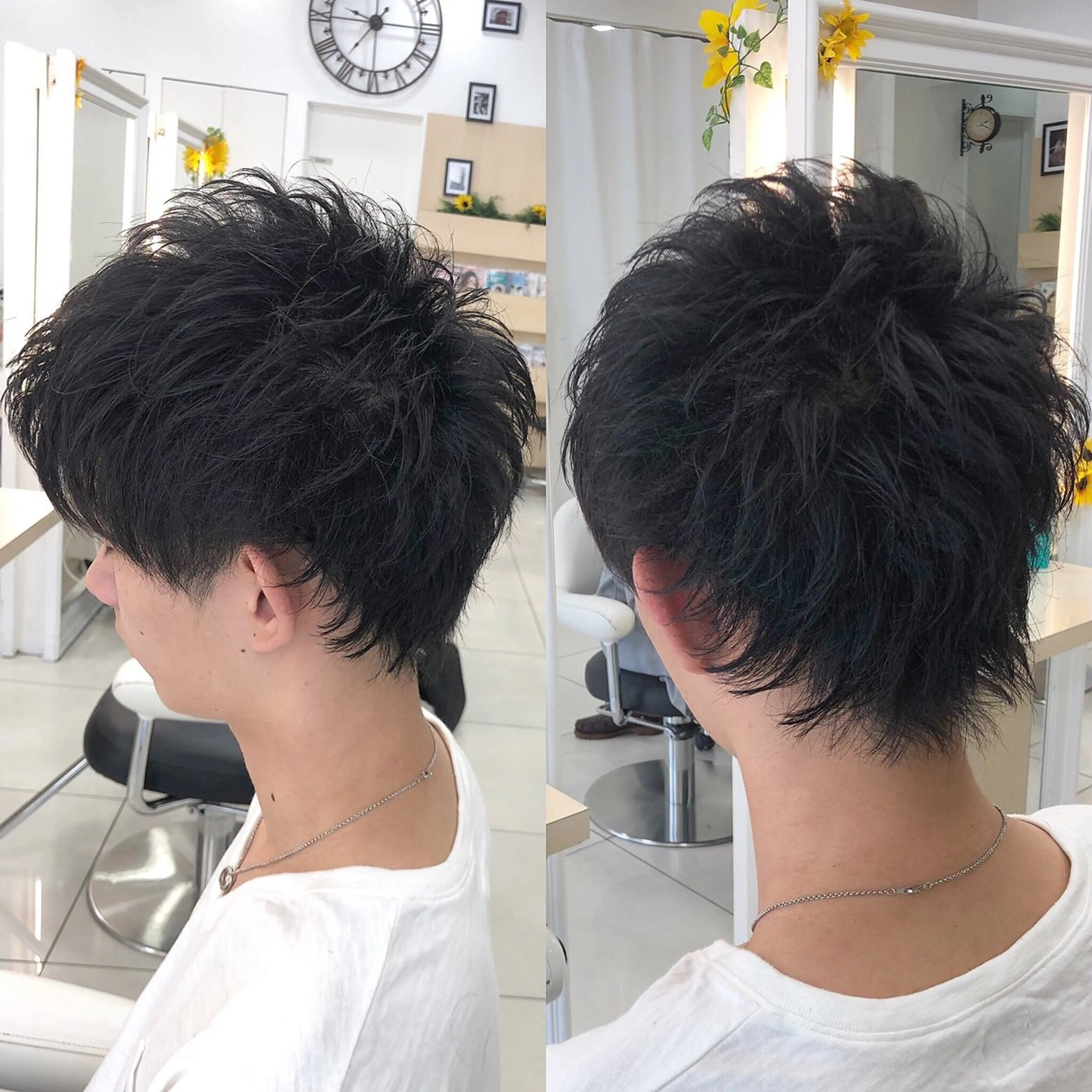 メンズ 崎山 紗吏のヘアスタイル