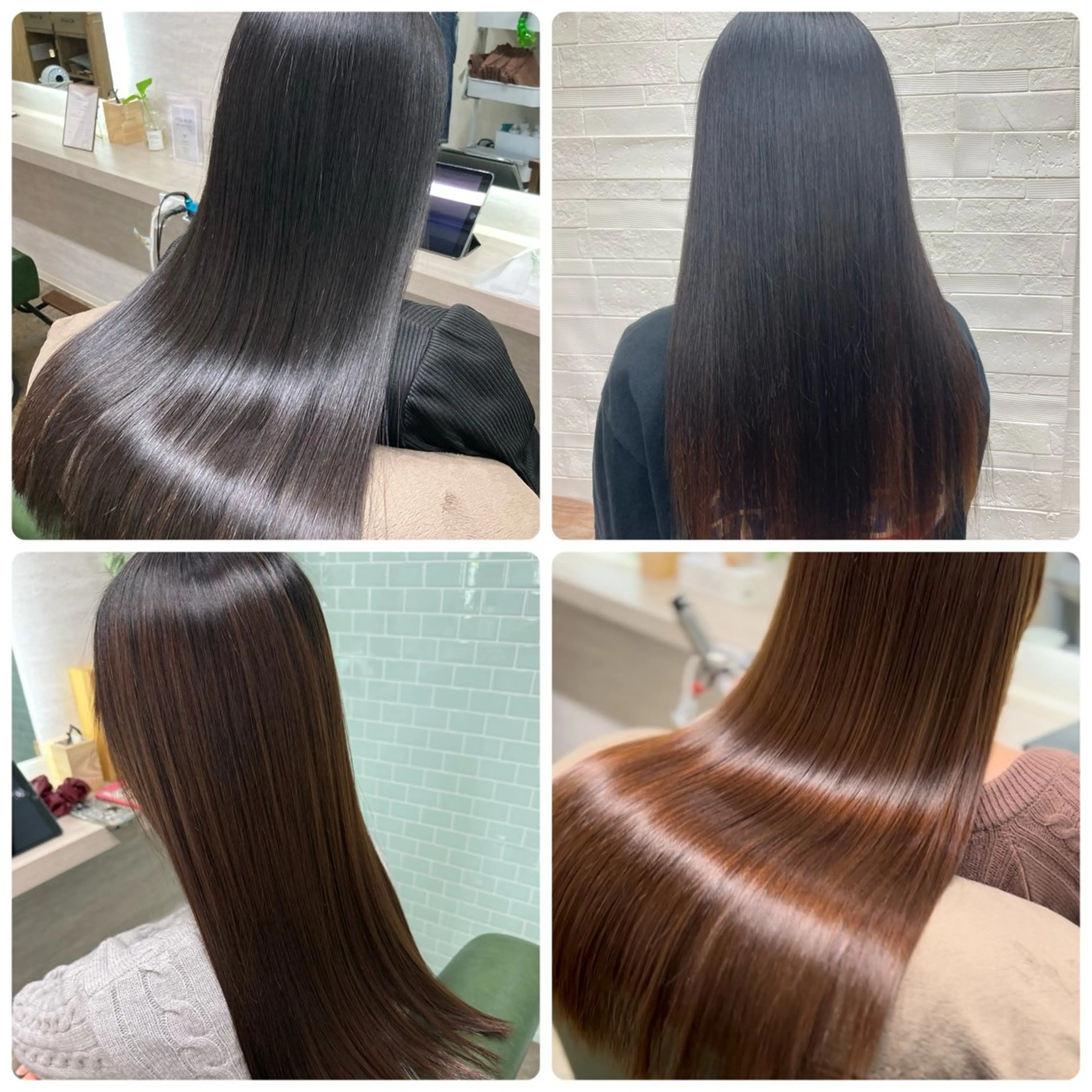 セミロング 髪質改善 縮毛矯正 🕊髪質改善縮毛矯正 /艶髪/関内🕊あべのヘアスタイル