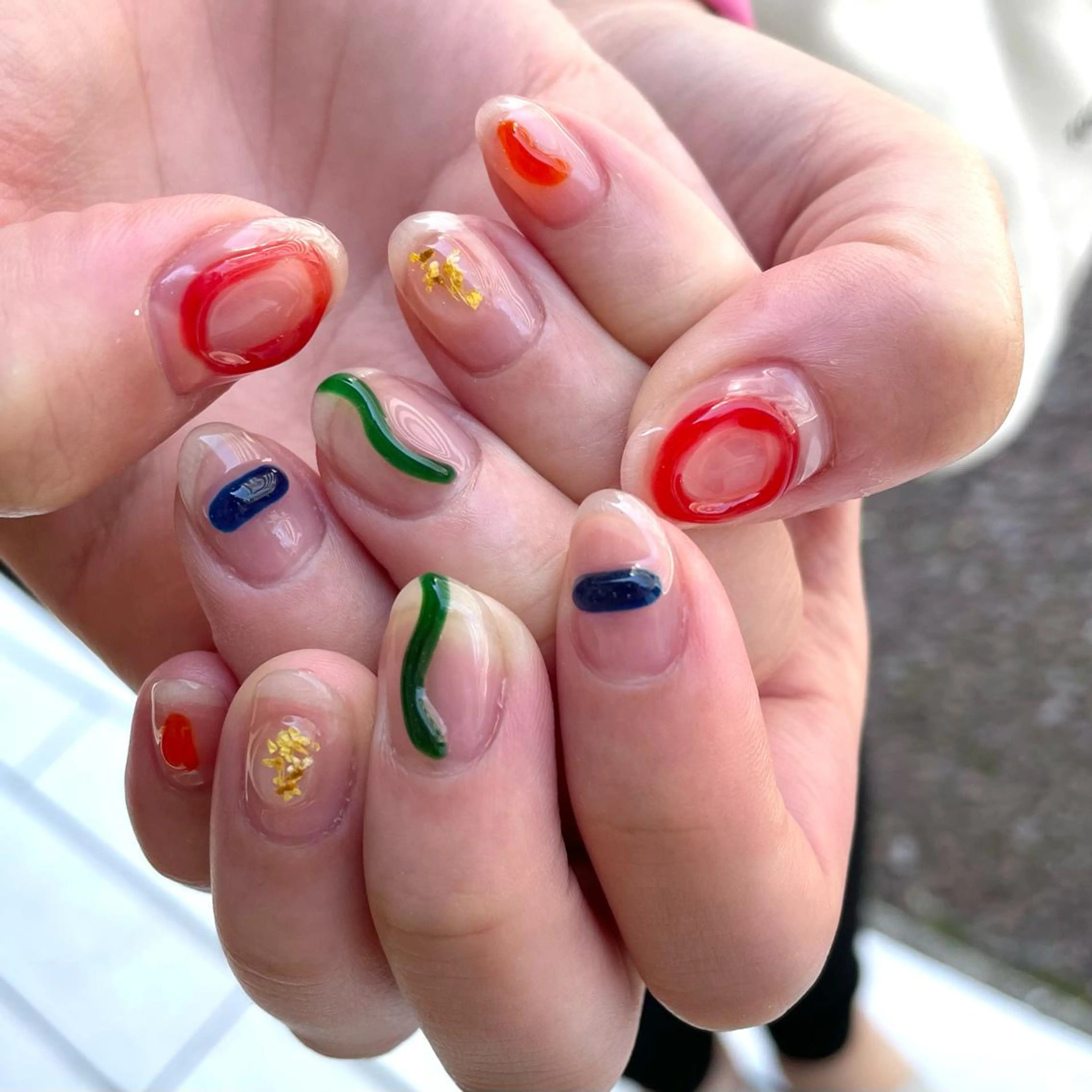 ネイル 新井 ひなののネイルデザイン