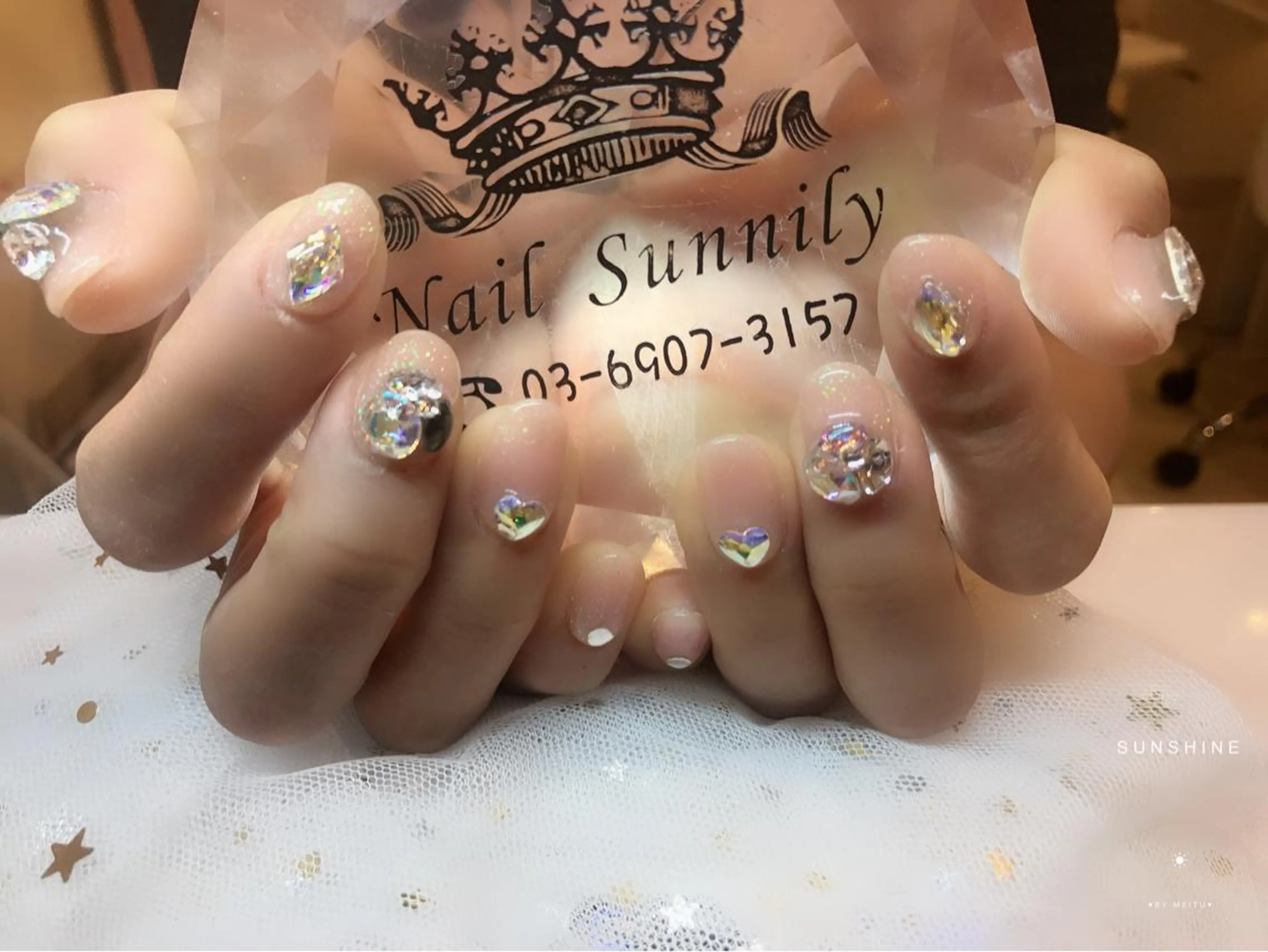 ネイル ストーンネイル リン リンのネイルデザイン