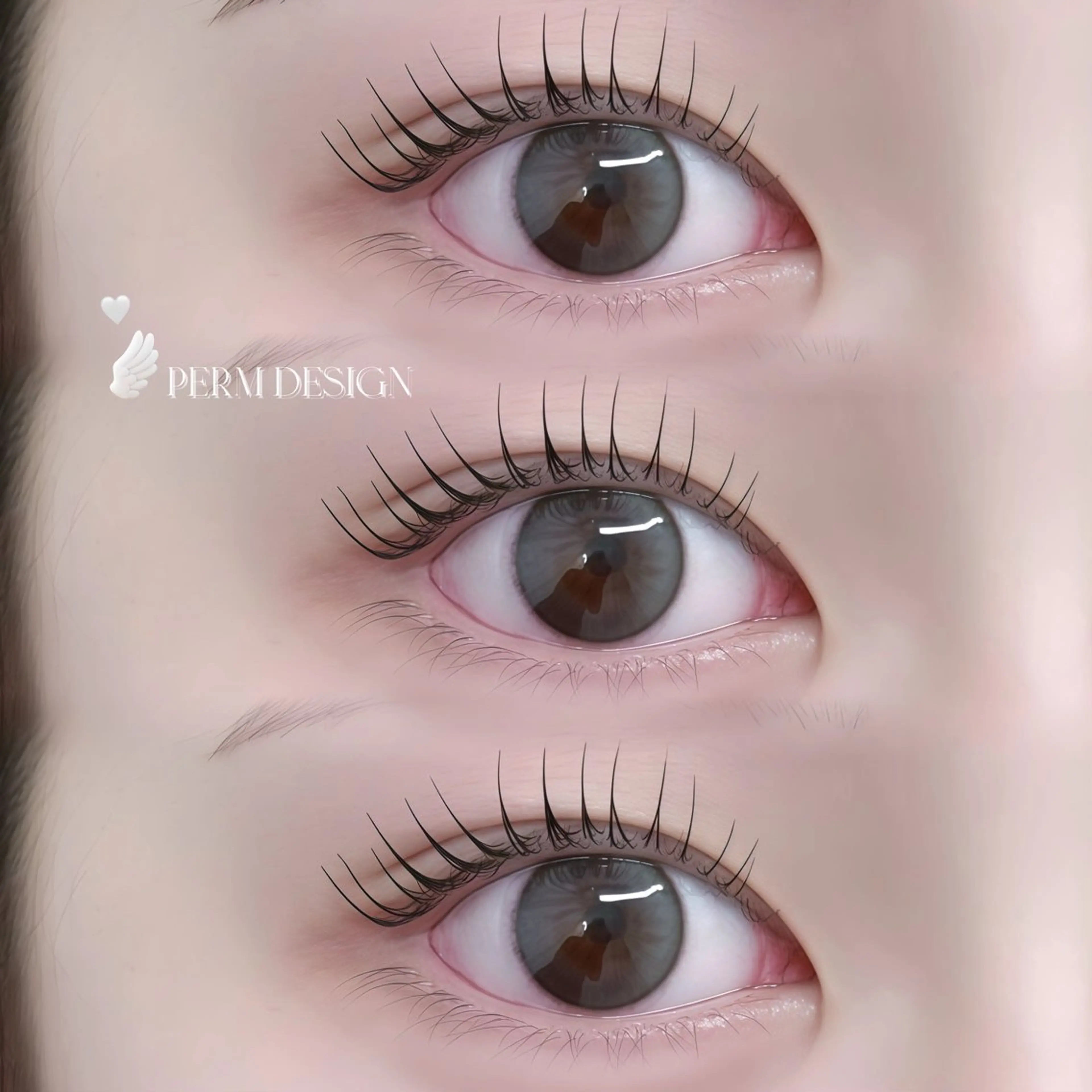 マツエク・マツパ eyelash 🐰 パーマ眉のマツエク・マツパデザイン