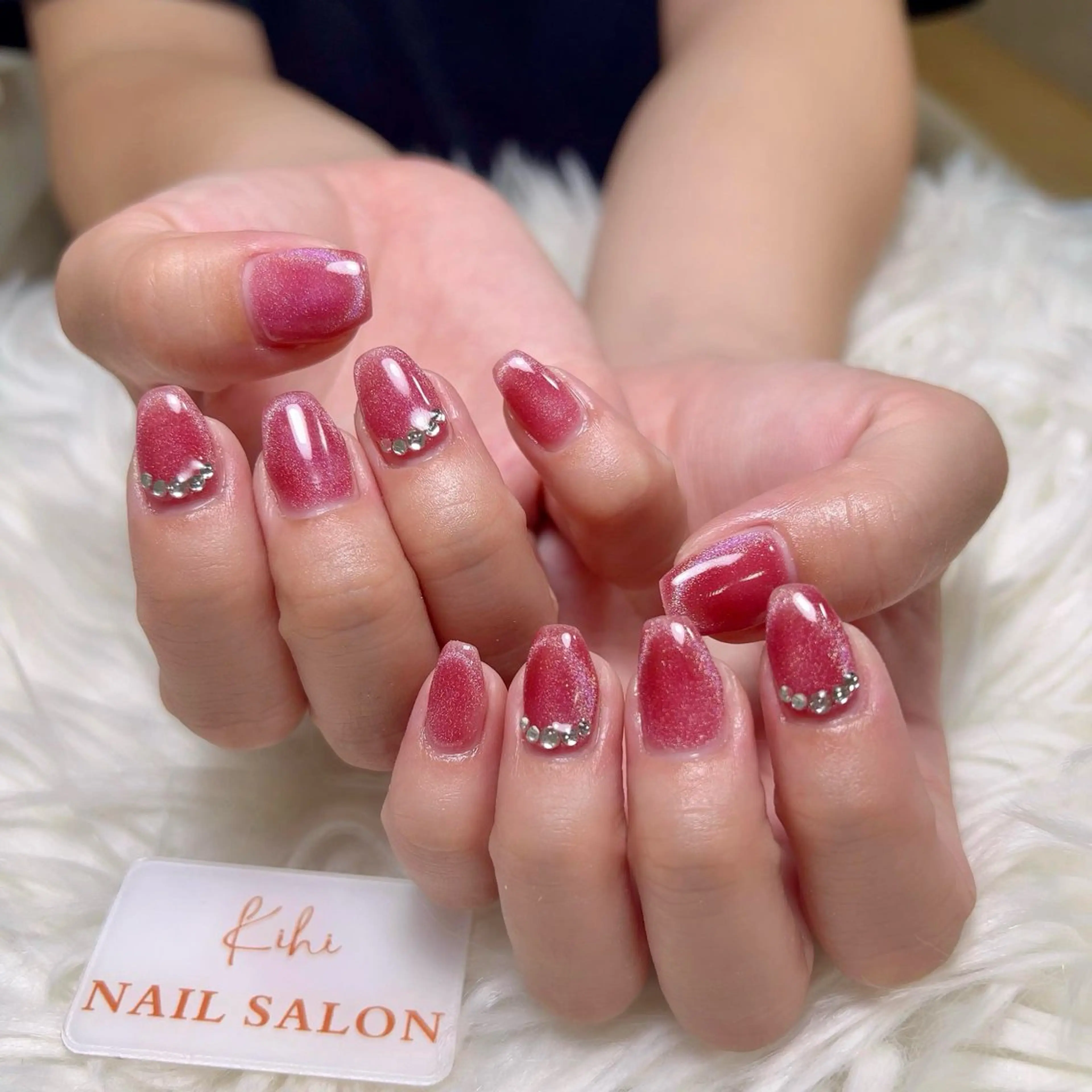 ネイル アートネイル フレンチネイル ジェルネイル グラデーション 韓国ネイル ハンドネイル ハンドケア さくら💮💮 【オフ無料】のネイルデザイン